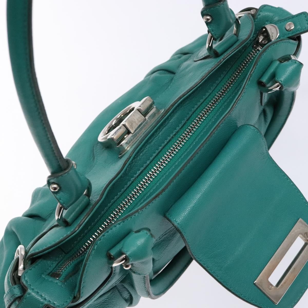 Salvatore Ferragamo Salvatore Ferragamo Marisa Satchel Leather Size ONE SIZE - 18 Thumbnail