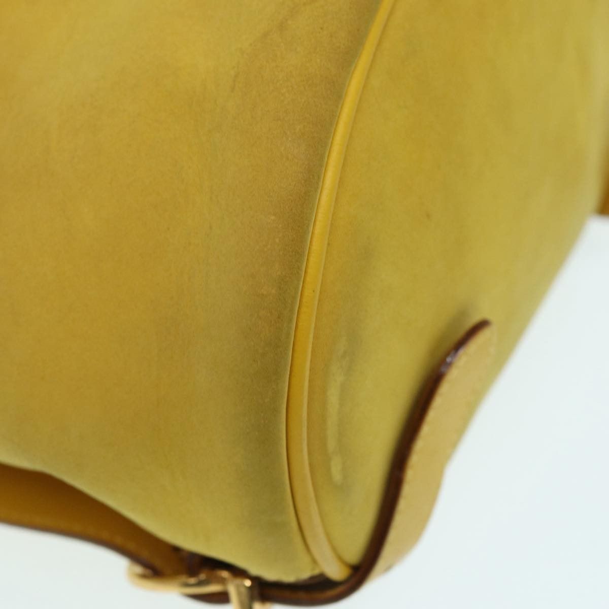 Salvatore Ferragamo Salvatore Ferragamo Gancini Flap Drawstring Backpack Suede Size ONE SIZE - 8 Thumbnail