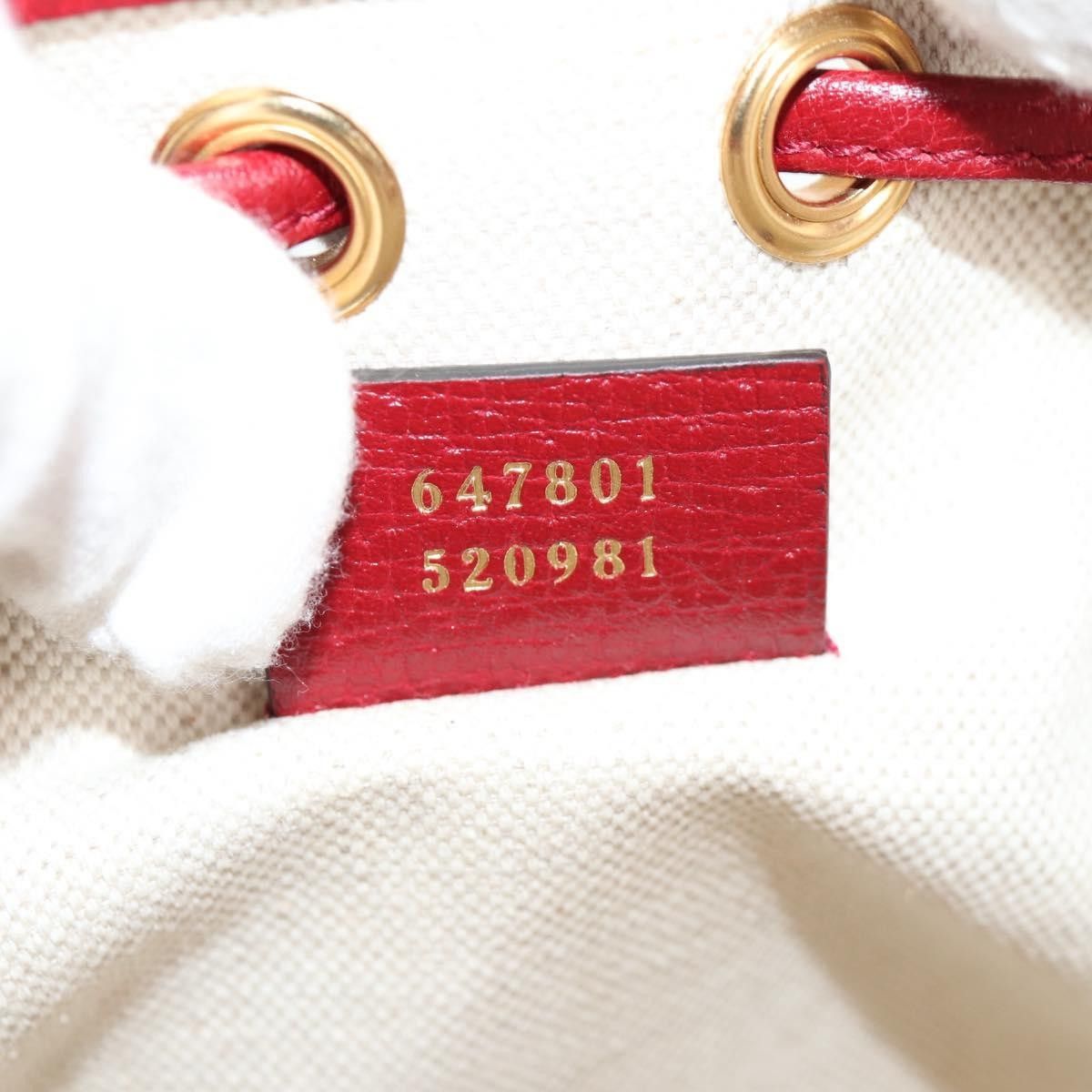 Gucci Gucci Doraemon Bucket Bag Printed Mini GG Coated Canvas Size ONE SIZE - 6 Thumbnail
