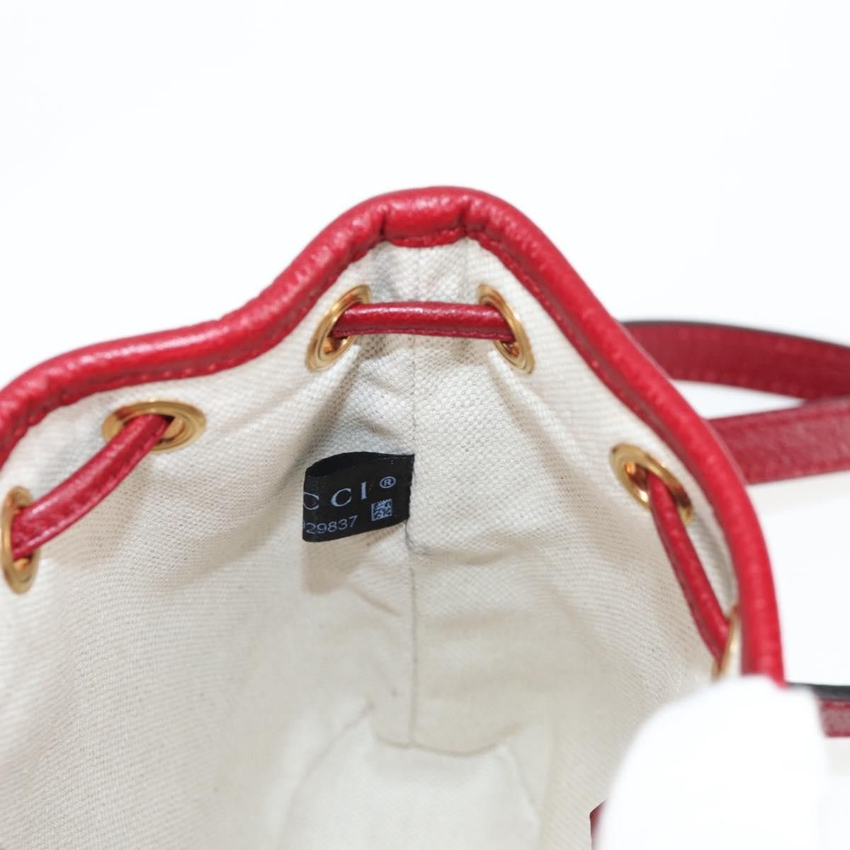 Gucci Gucci Doraemon Bucket Bag Printed Mini GG Coated Canvas Size ONE SIZE - 21 Thumbnail