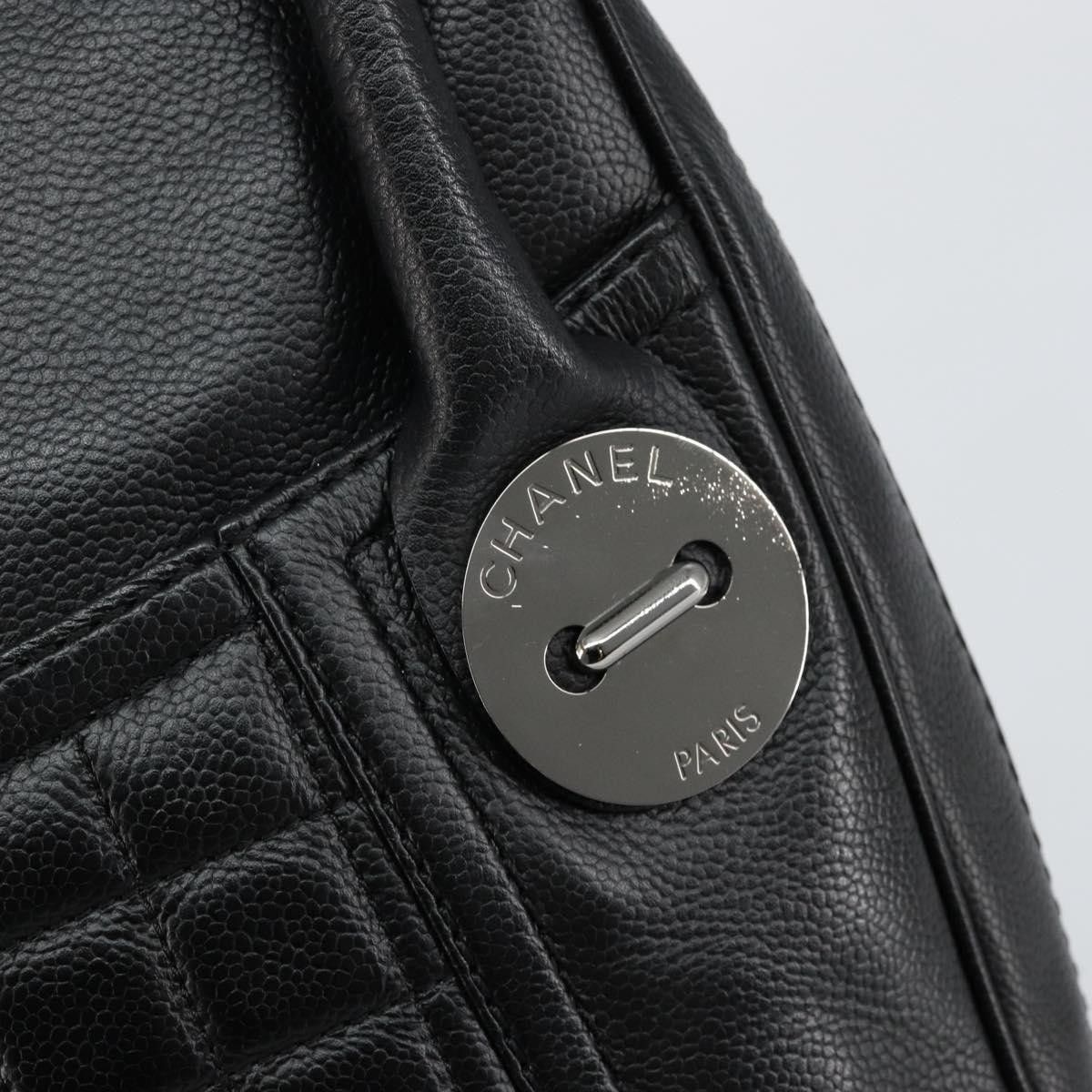 Chanel Chanel Vintage Button Tote Quilted Caviar Size ONE SIZE - 13 Thumbnail