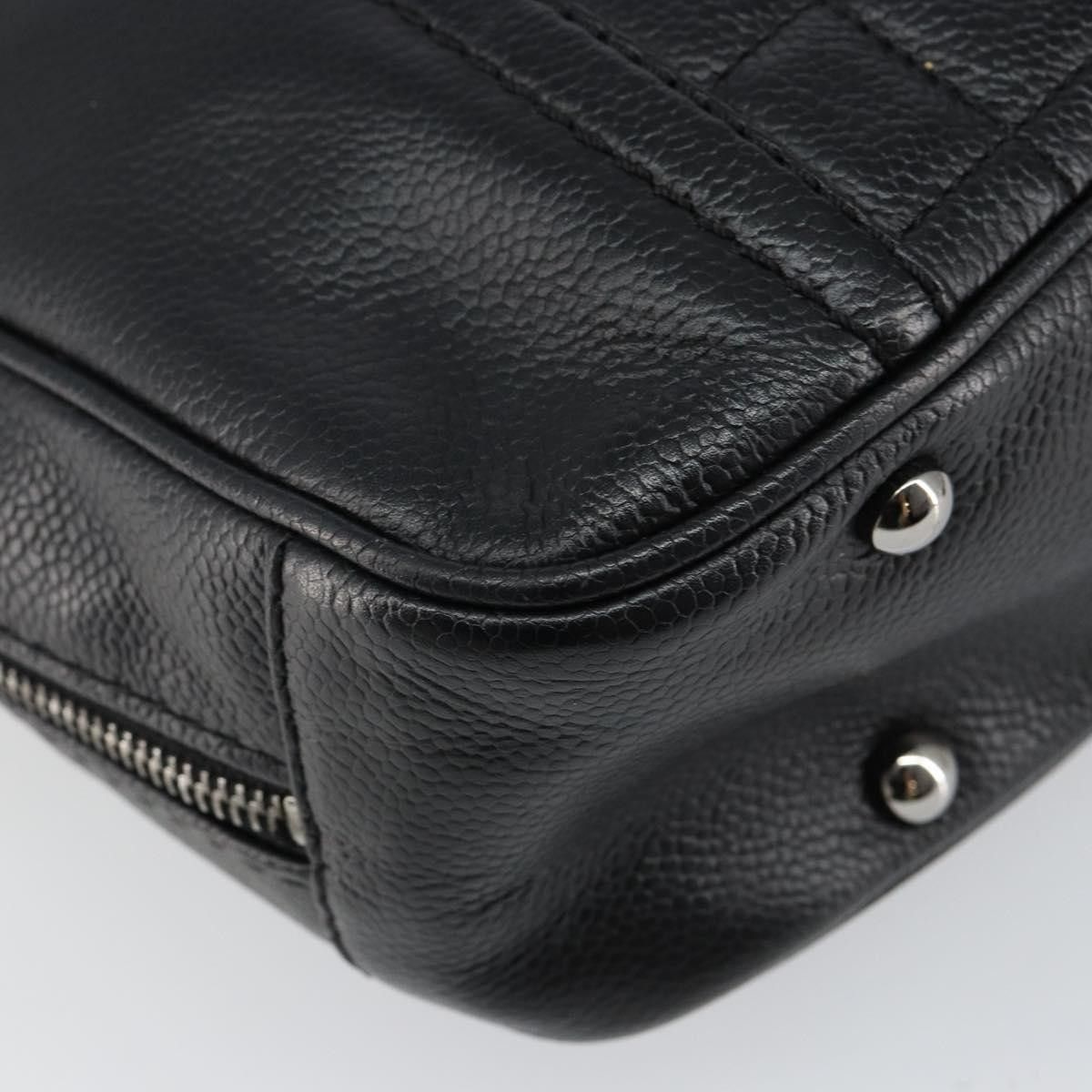 Chanel Chanel Vintage Button Tote Quilted Caviar Size ONE SIZE - 11 Thumbnail