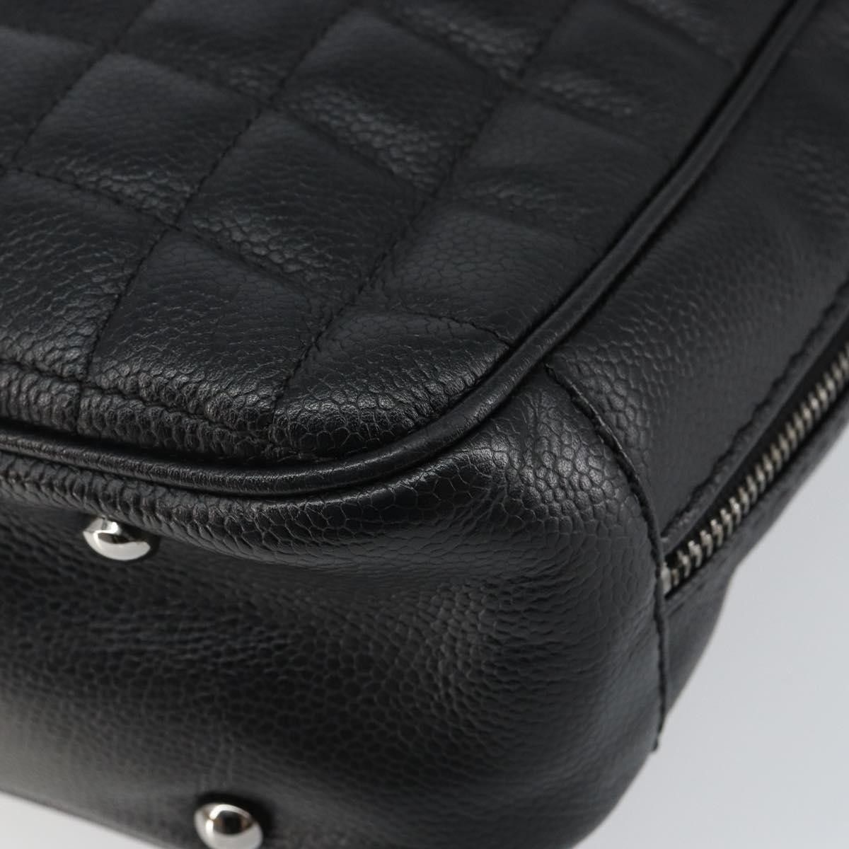 Chanel Chanel Vintage Button Tote Quilted Caviar Size ONE SIZE - 9 Thumbnail