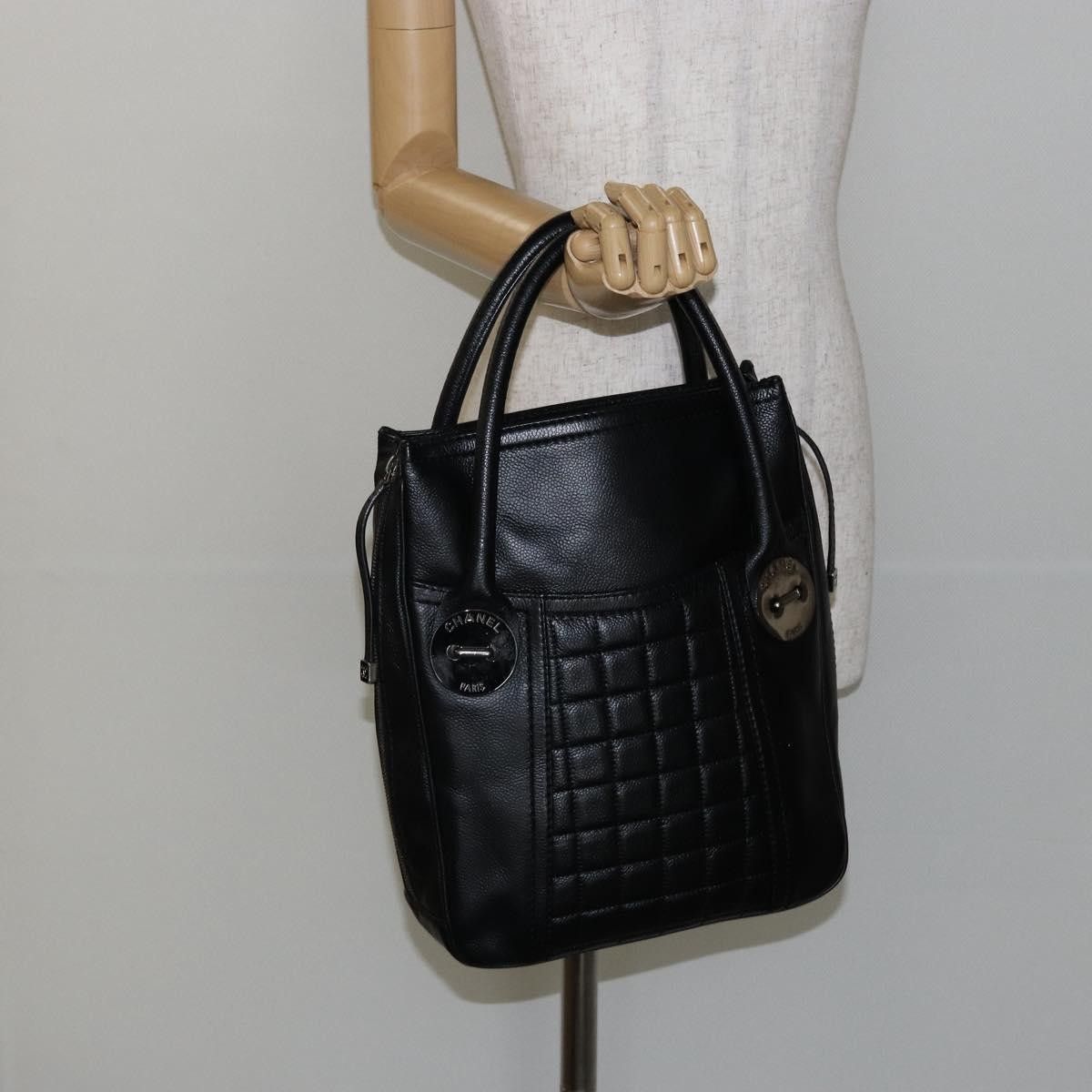 Chanel Chanel Vintage Button Tote Quilted Caviar Size ONE SIZE - 16 Thumbnail