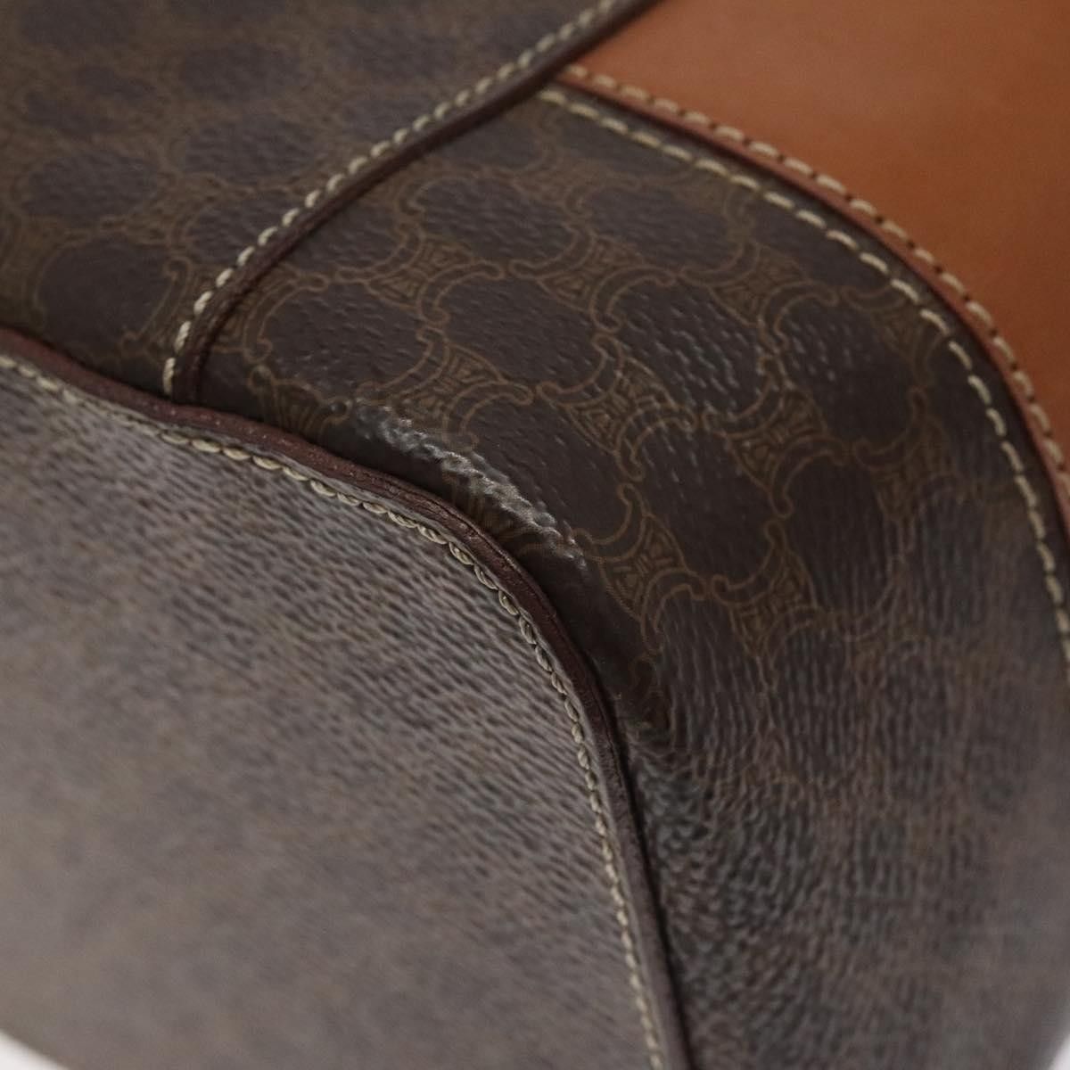 Celine Celine Vintage Double Zip Vanity Case Macadam Coated Canvas Size ONE SIZE - 11 Thumbnail