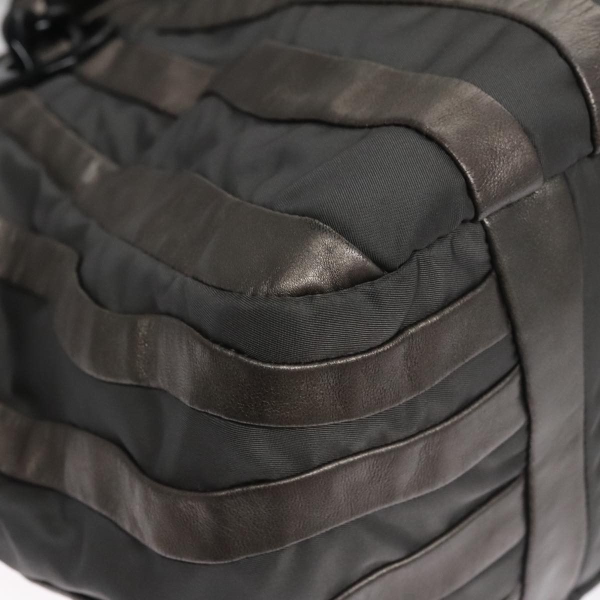 Prada Prada Waves Chain Tote Leather and Tessuto Size ONE SIZE - 11 Thumbnail