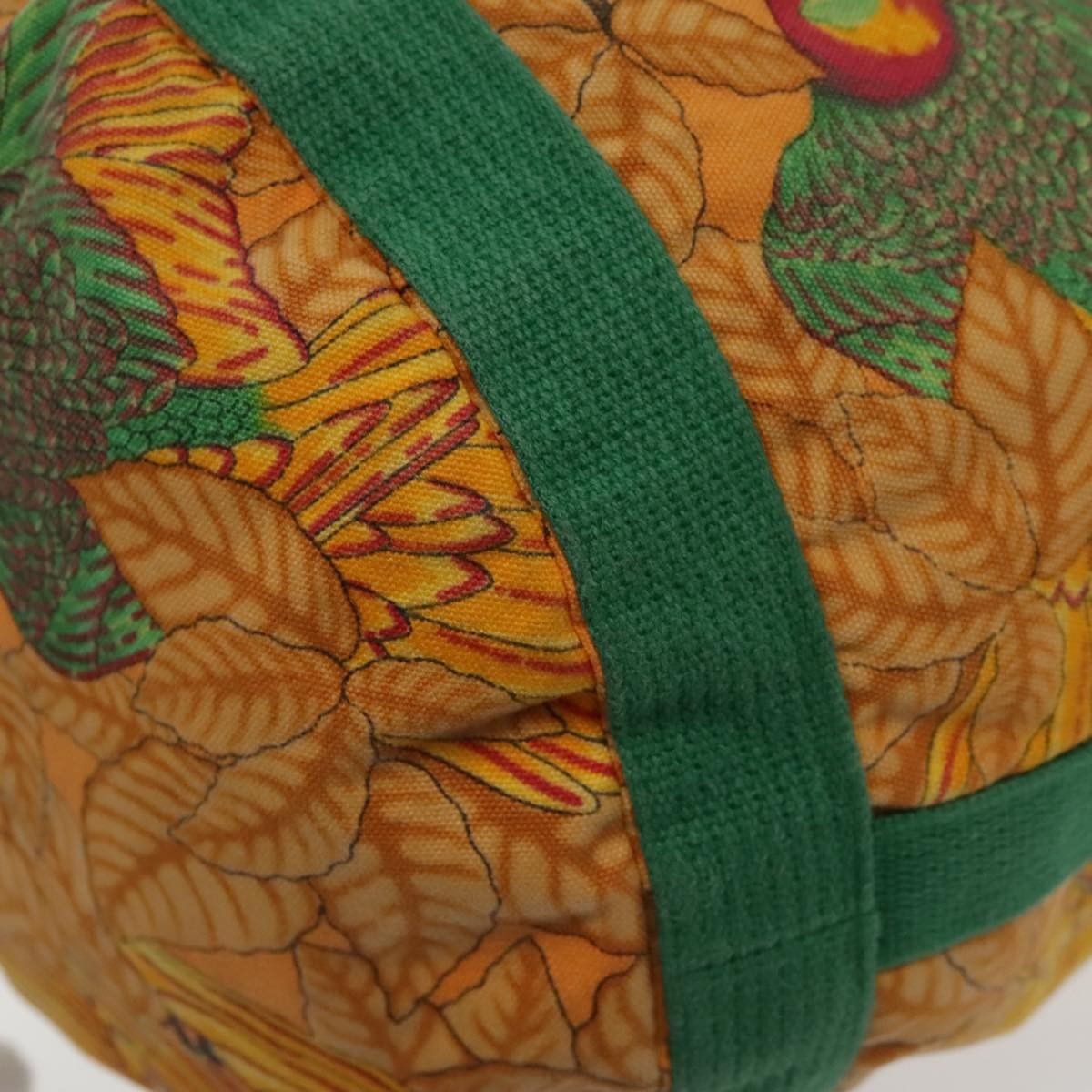 Hermes Hermes Vintage Drawstring Bucket Shoulder Bag Printed Canvas Size ONE SIZE - 11 Thumbnail