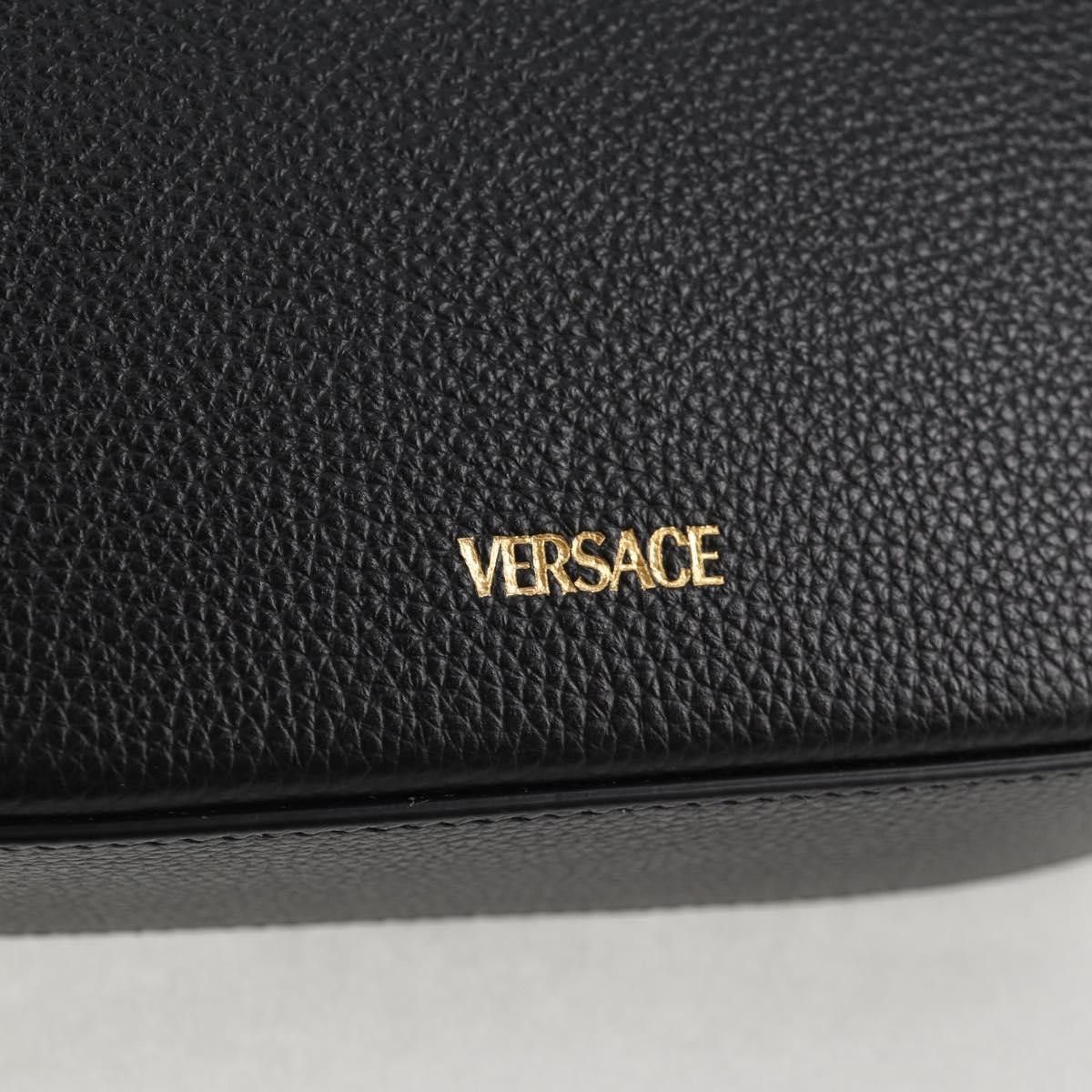 Versace Versace Virtus Flap Messenger Bag Leather Size ONE SIZE - 20 Thumbnail