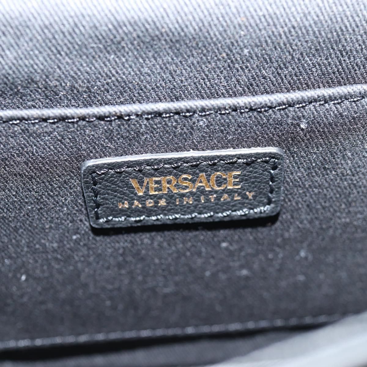 Versace Versace Virtus Flap Messenger Bag Leather Size ONE SIZE - 6 Thumbnail