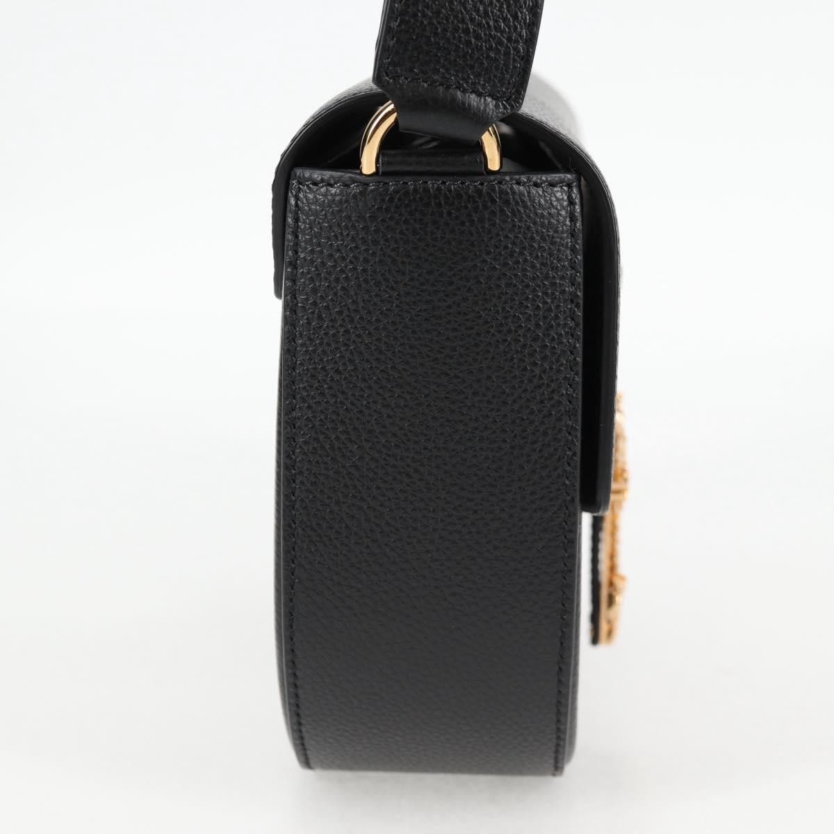 Versace Versace Virtus Flap Messenger Bag Leather Size ONE SIZE - 4 Thumbnail