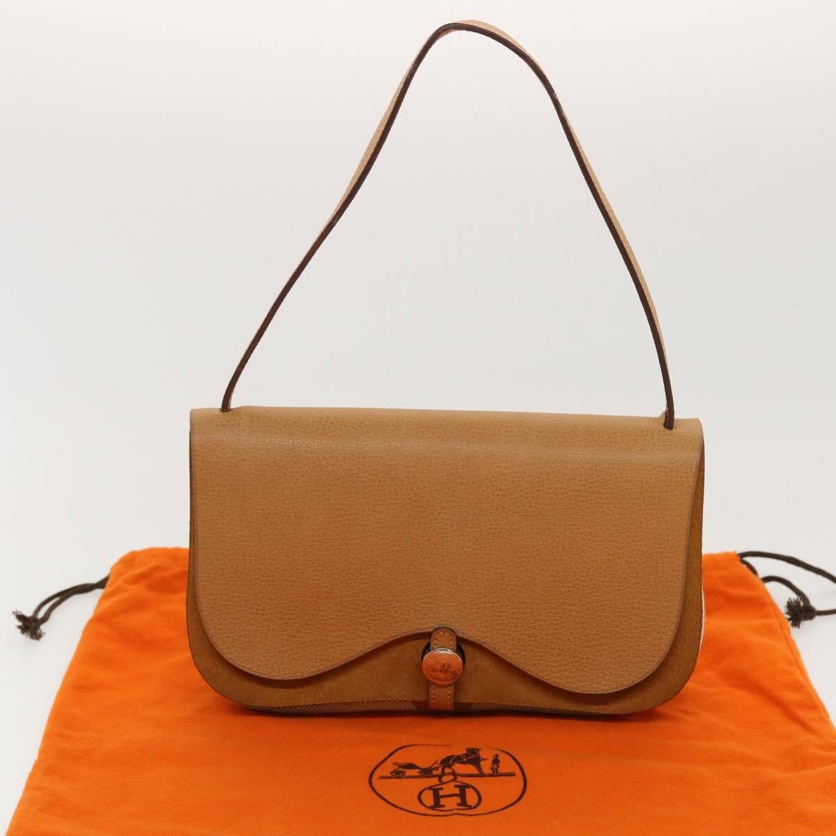 Hermes Hermes Colorado Handbag Leather and Toile Size ONE SIZE - 14 Thumbnail