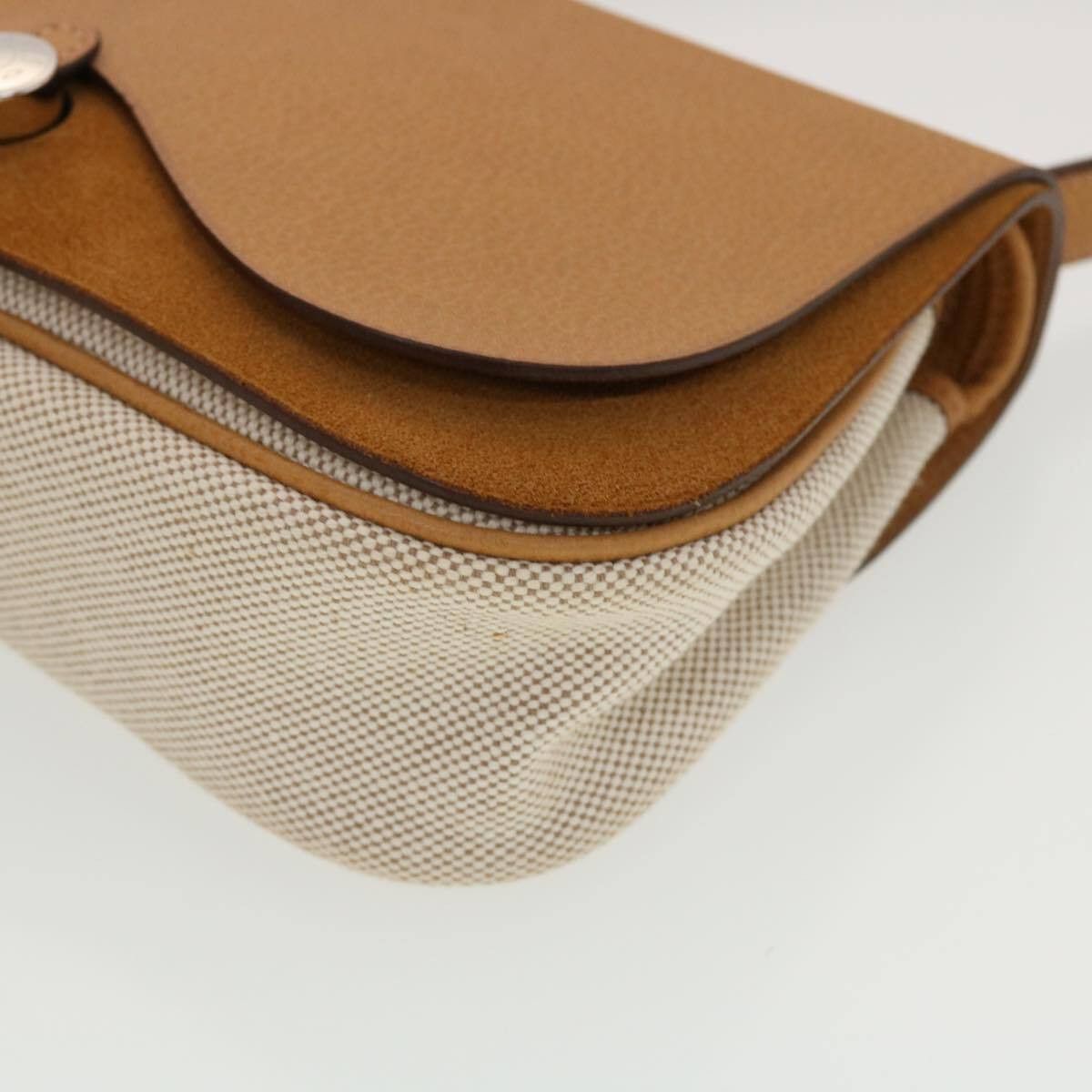 Hermes Hermes Colorado Handbag Leather and Toile Size ONE SIZE - 9 Thumbnail