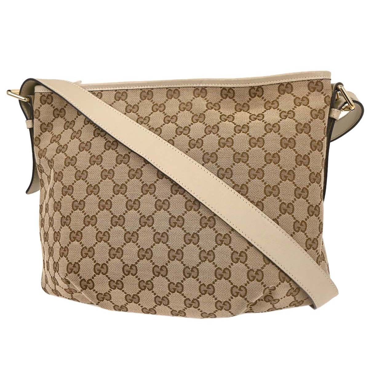 Gucci Gucci Front Zip Shoulder Bag GG Canvas Size ONE SIZE - 2 Thumbnail
