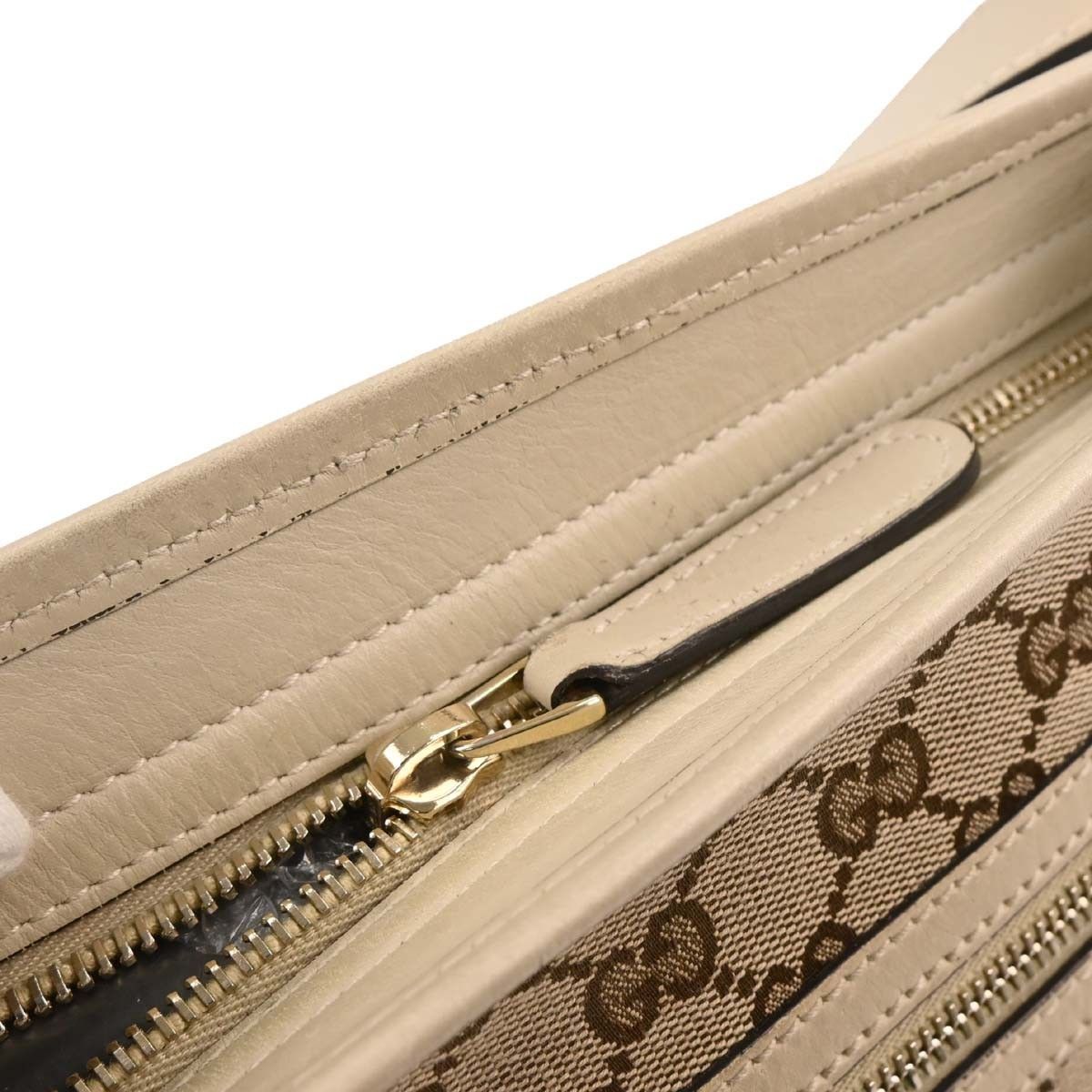 Gucci Gucci Front Zip Shoulder Bag GG Canvas Size ONE SIZE - 9 Thumbnail
