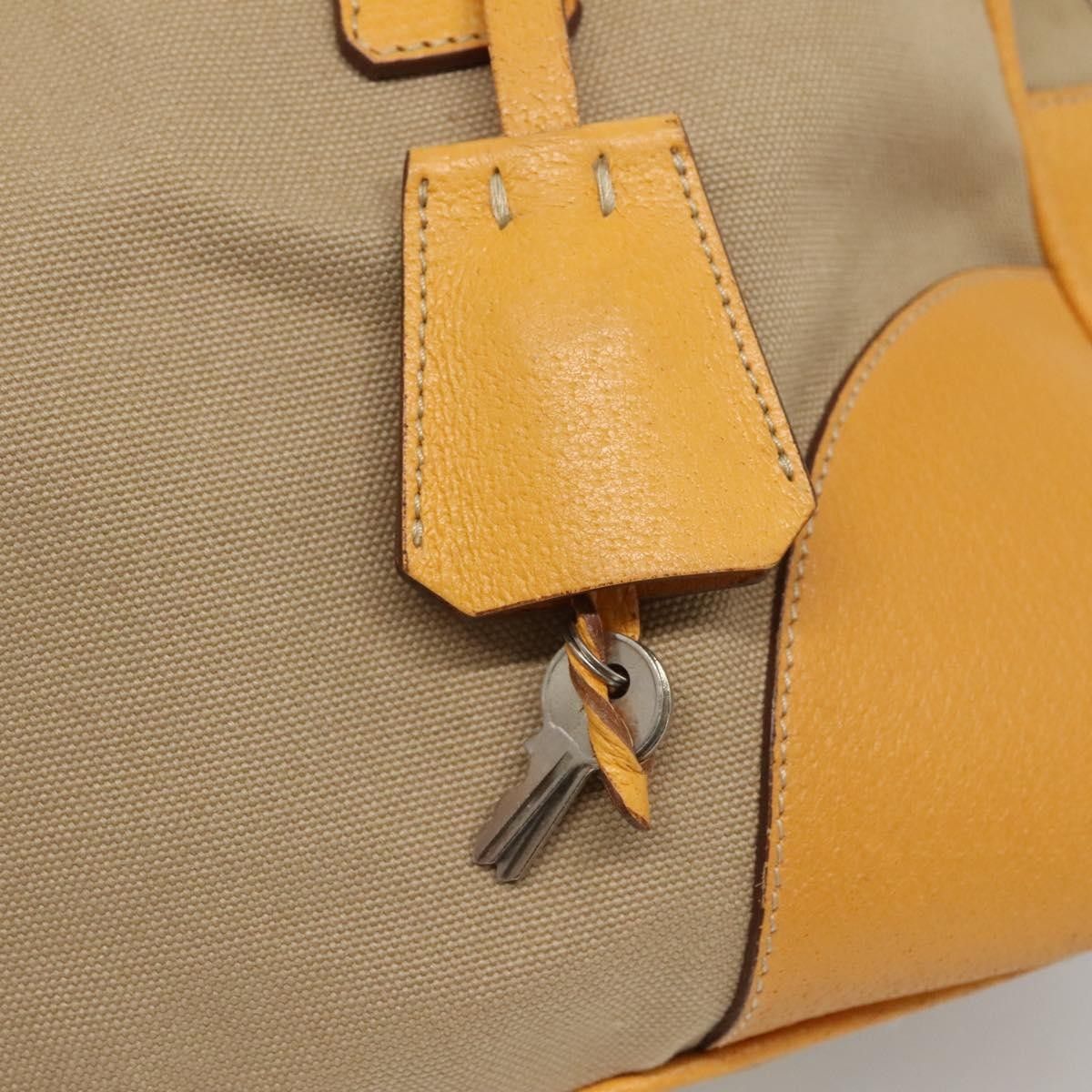 Prada Prada Bauletto Bag Canvas with Leather Size ONE SIZE - 14 Thumbnail