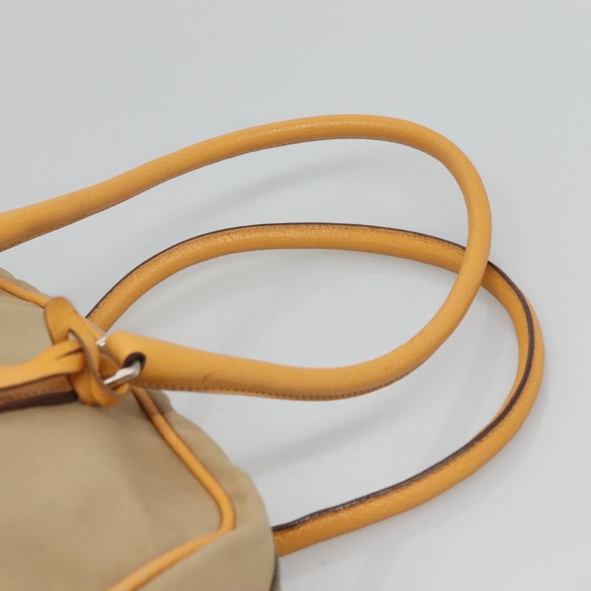 Prada Prada Bauletto Bag Canvas with Leather Size ONE SIZE - 21 Thumbnail
