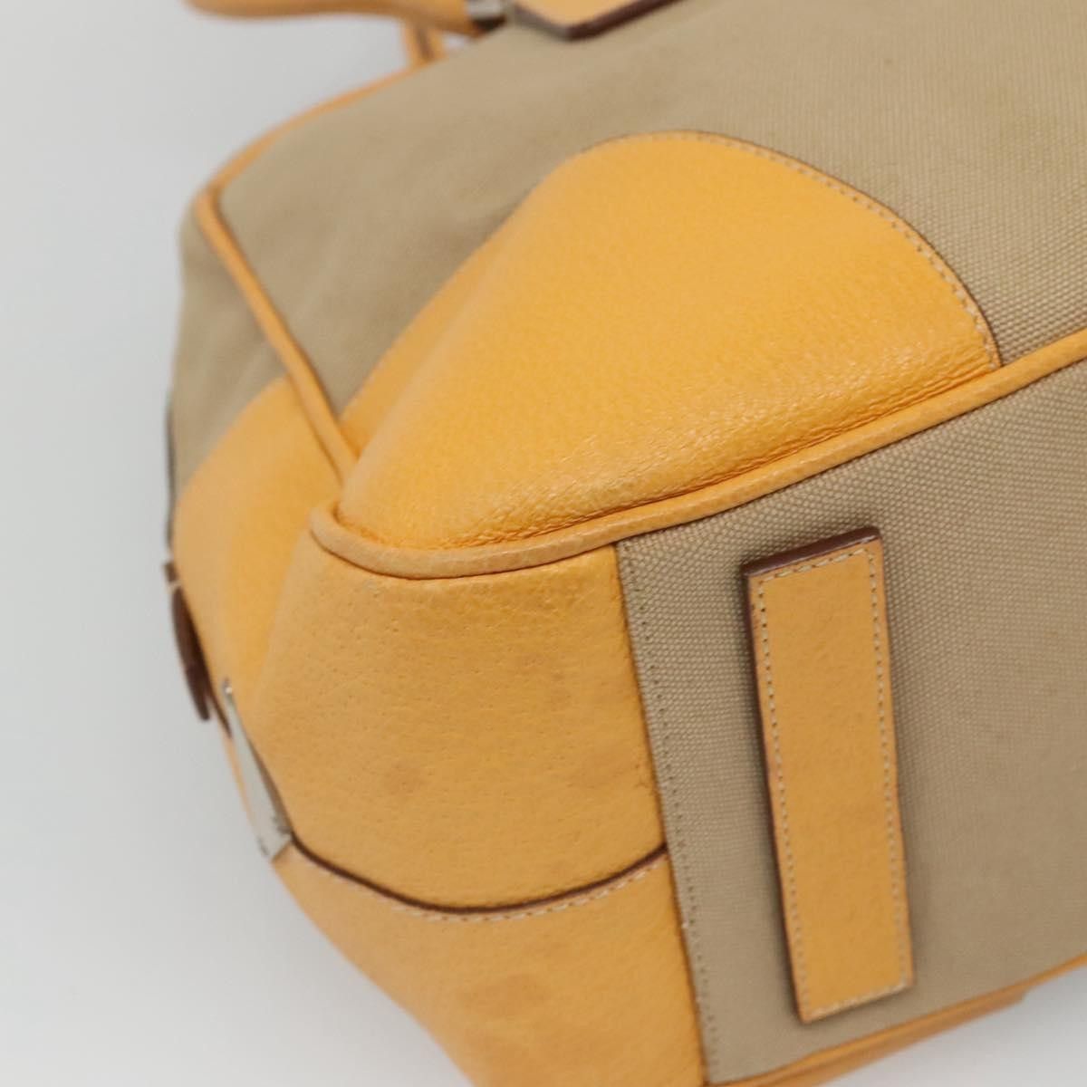 Prada Prada Bauletto Bag Canvas with Leather Size ONE SIZE - 8 Thumbnail
