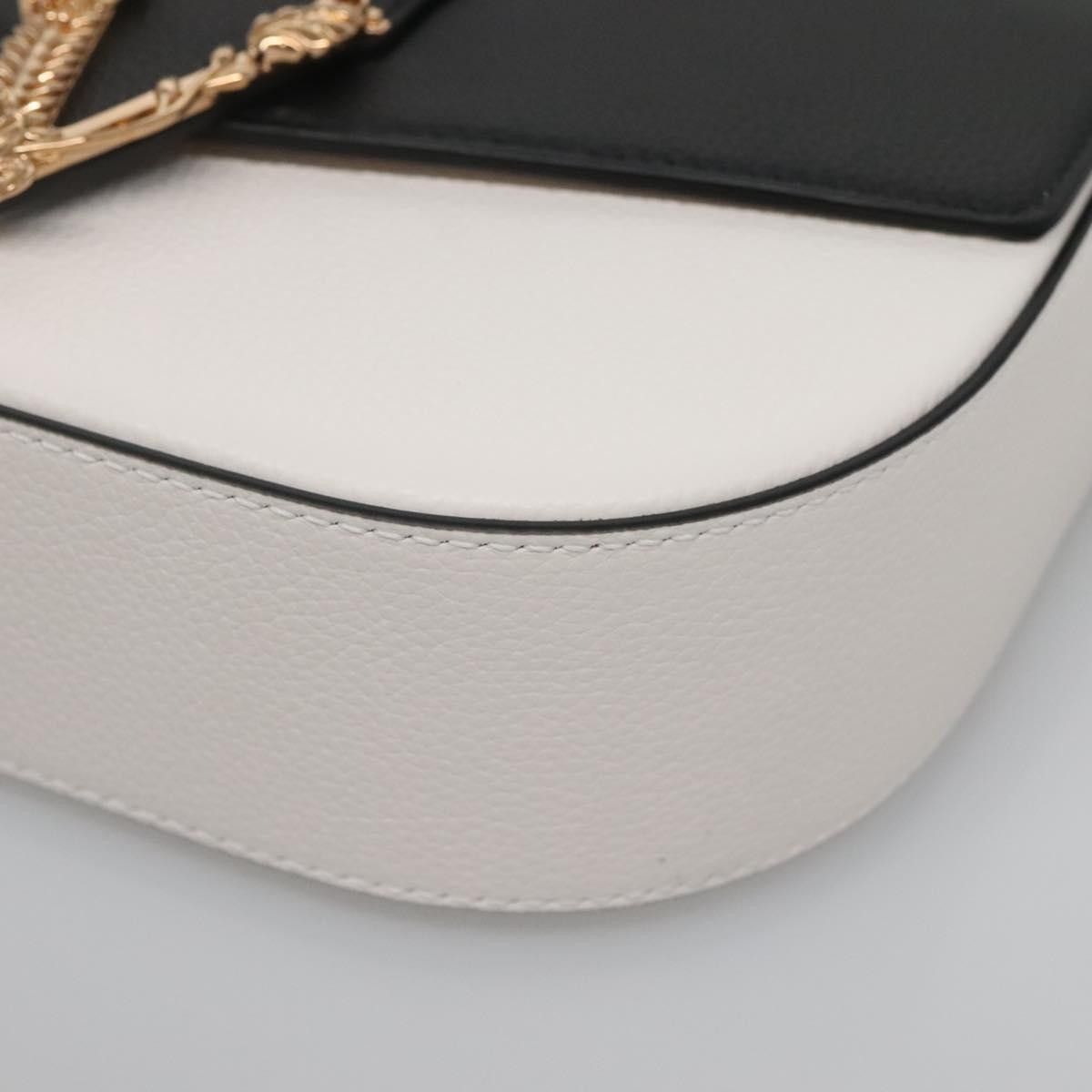 Versace Versace Virtus Flap Messenger Bag Leather Size ONE SIZE - 9 Thumbnail