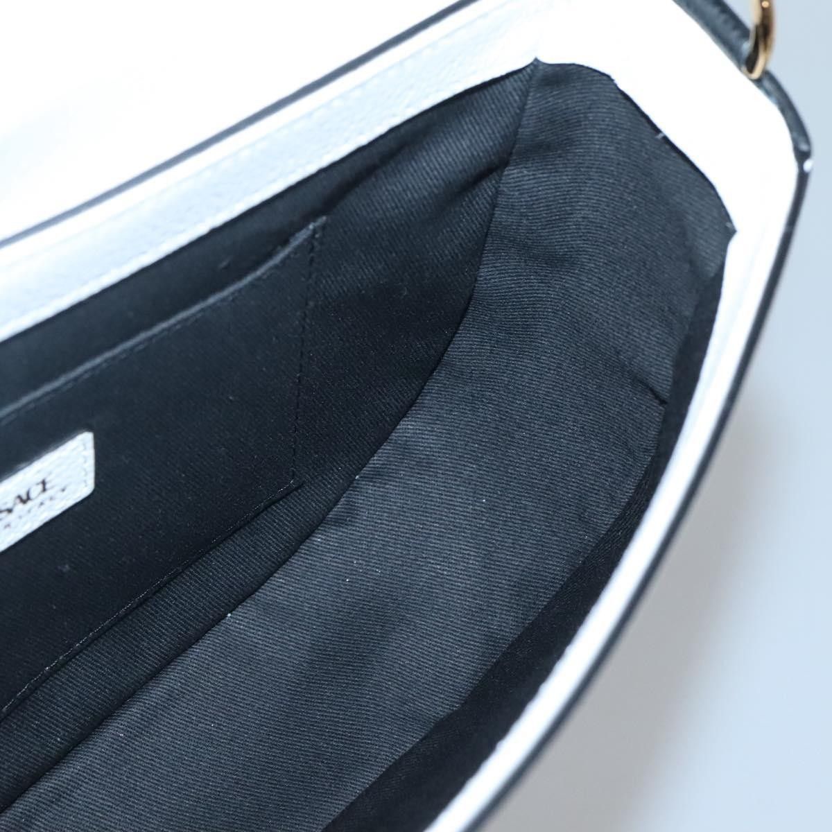 Versace Versace Virtus Flap Messenger Bag Leather Size ONE SIZE - 20 Thumbnail
