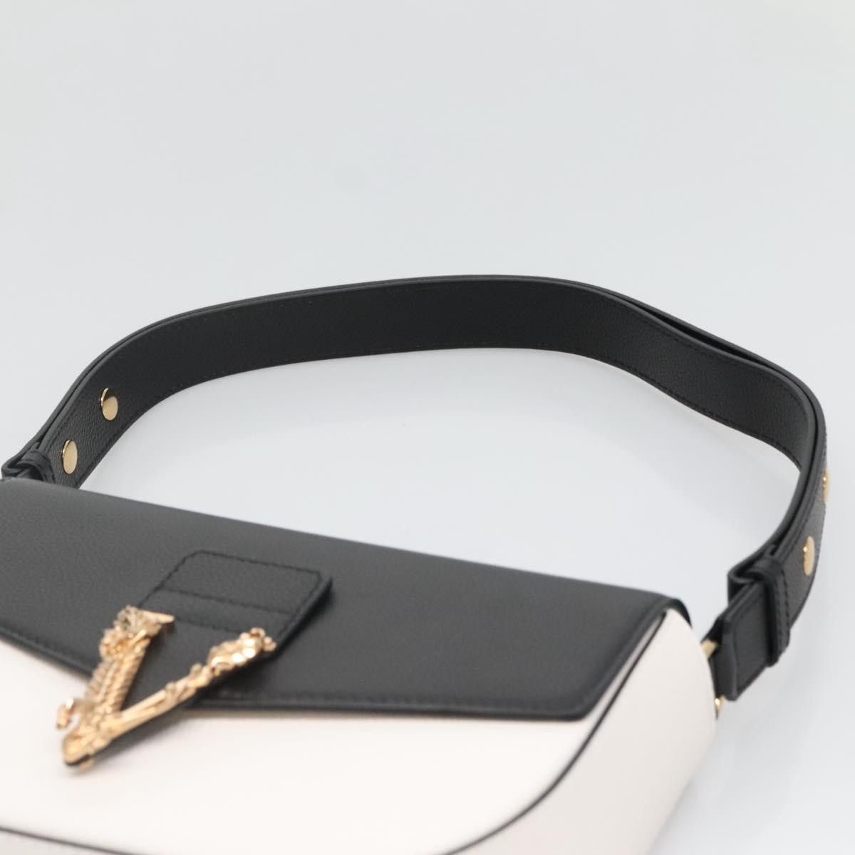 Versace Versace Virtus Flap Messenger Bag Leather Size ONE SIZE - 19 Thumbnail