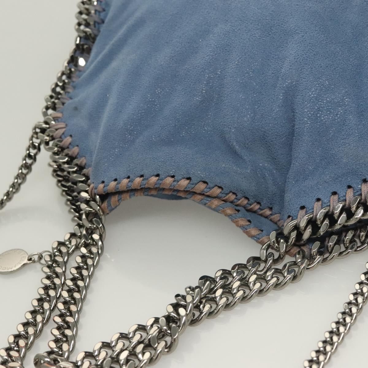Stella McCartney Stella McCartney Falabella Fold Over Crossbody Bag Suede Size ONE SIZE - 15 Thumbnail
