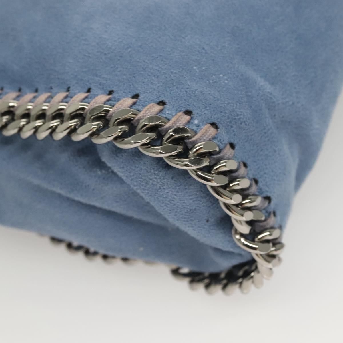 Stella McCartney Stella McCartney Falabella Fold Over Crossbody Bag Suede Size ONE SIZE - 12 Thumbnail