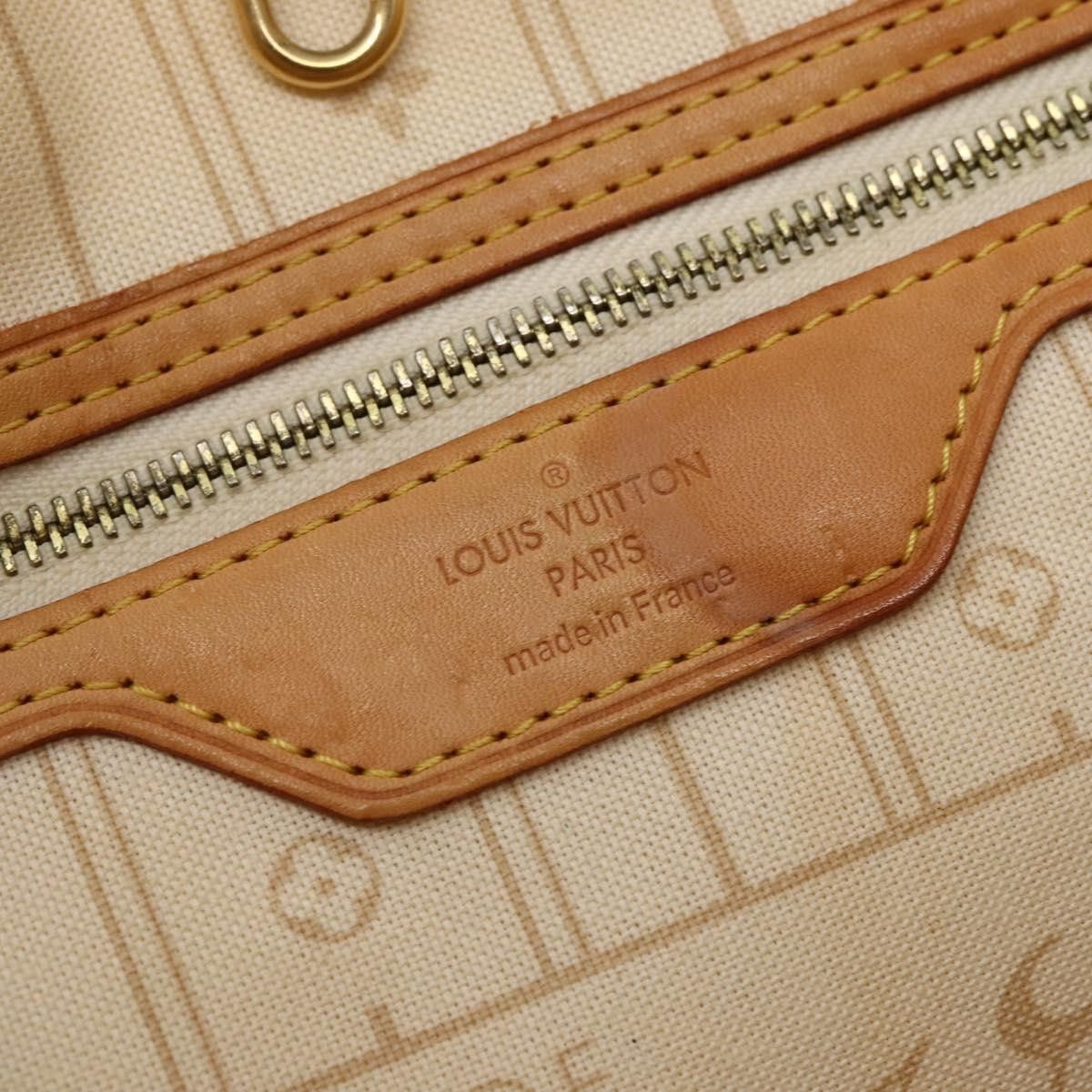 Louis Vuitton Louis Vuitton Neverfull Tote Damier azur Size ONE SIZE - 7 Thumbnail