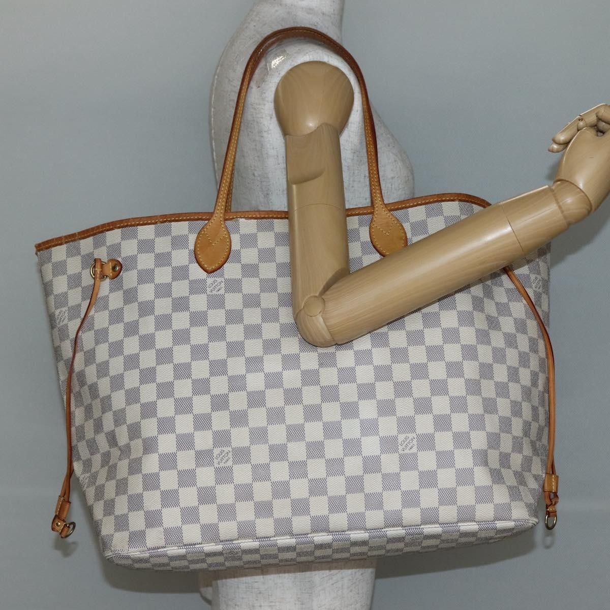 Louis Vuitton Louis Vuitton Neverfull Tote Damier azur Size ONE SIZE - 14 Thumbnail