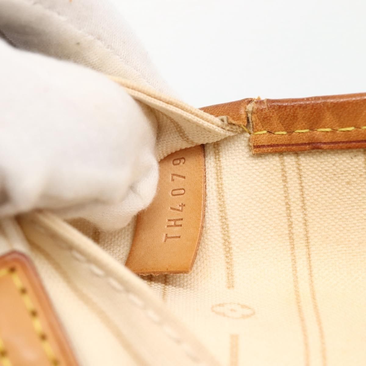 Louis Vuitton Louis Vuitton Neverfull Tote Damier azur Size ONE SIZE - 6 Thumbnail