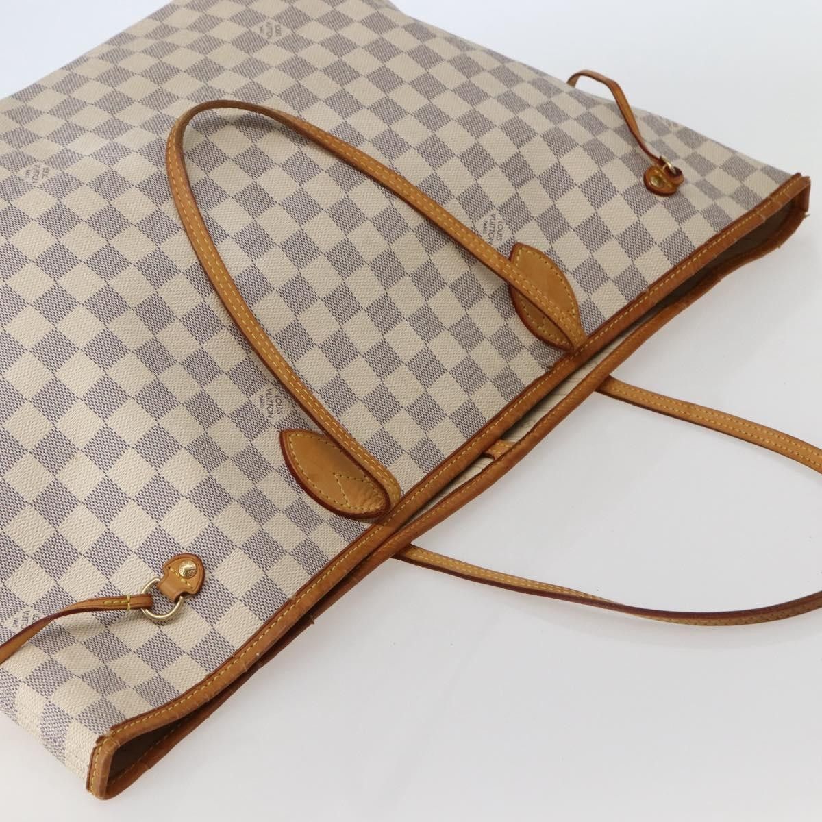 Louis Vuitton Louis Vuitton Neverfull Tote Damier azur Size ONE SIZE - 15 Thumbnail