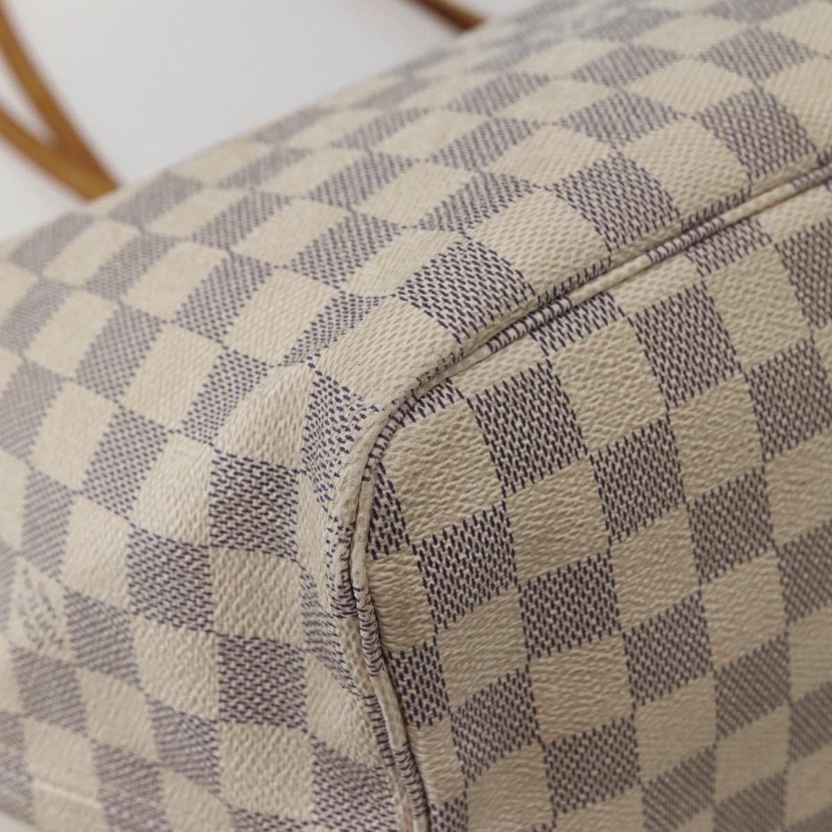 Louis Vuitton Louis Vuitton Neverfull Tote Damier azur Size ONE SIZE - 11 Thumbnail