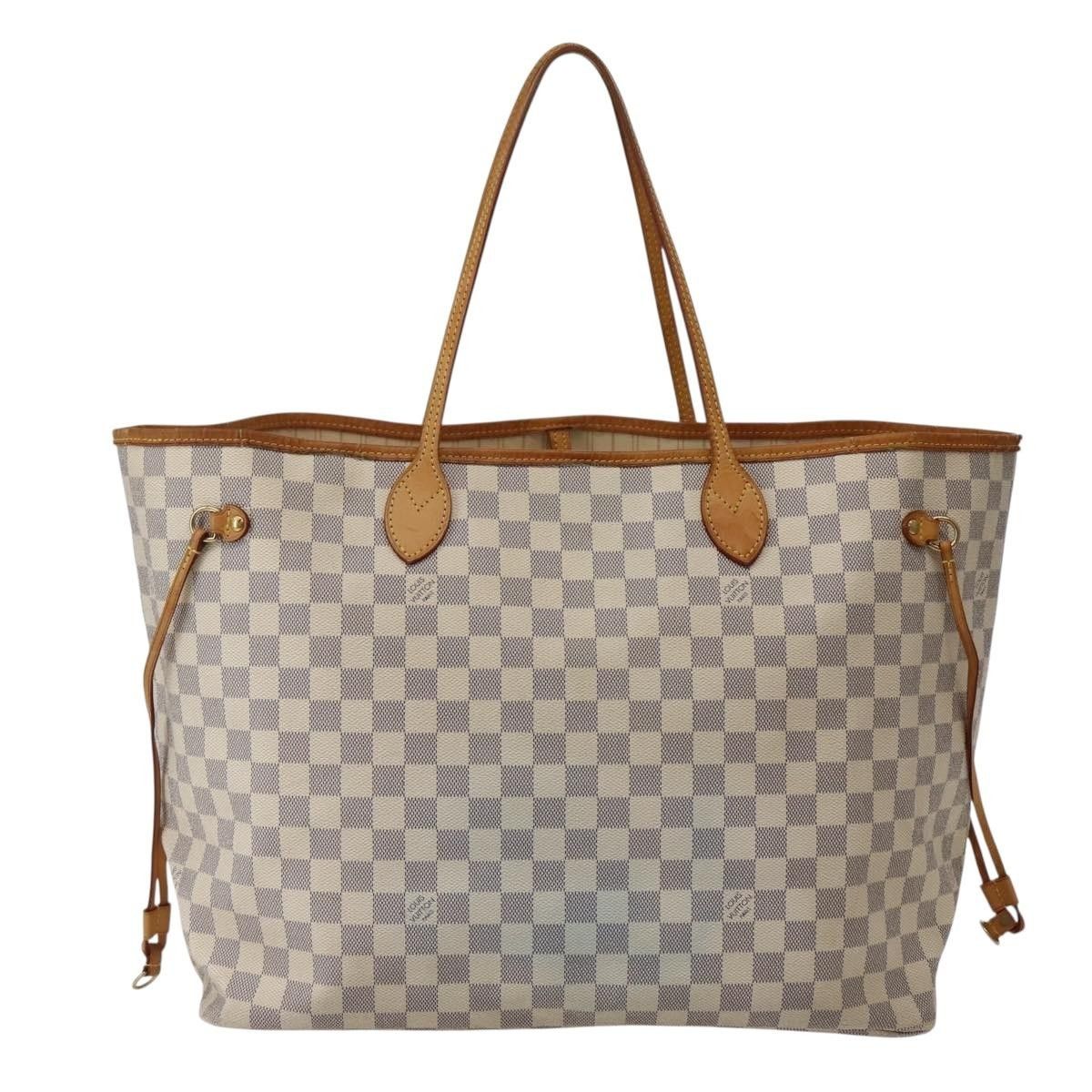 Louis Vuitton Louis Vuitton Neverfull Tote Damier azur Size ONE SIZE - 2 Thumbnail
