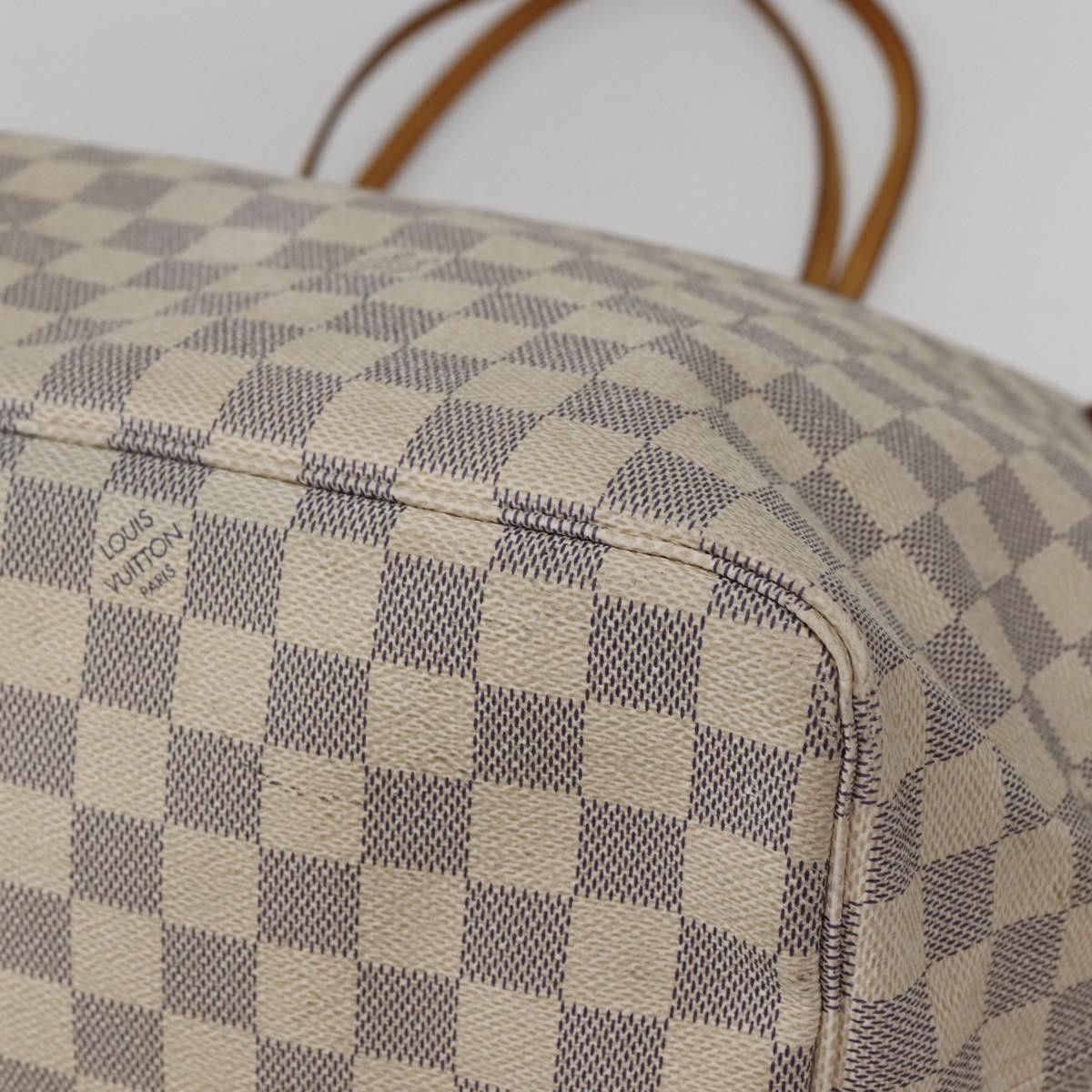 Louis Vuitton Louis Vuitton Neverfull Tote Damier azur Size ONE SIZE - 10 Thumbnail
