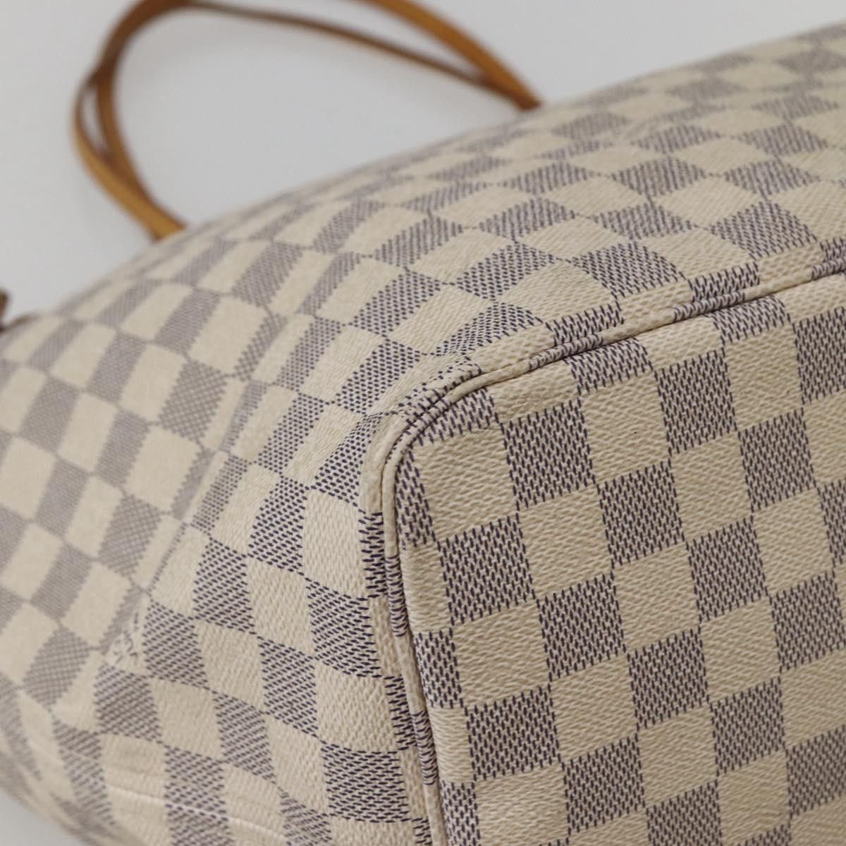 Louis Vuitton Louis Vuitton Neverfull Tote Damier azur Size ONE SIZE - 9 Thumbnail