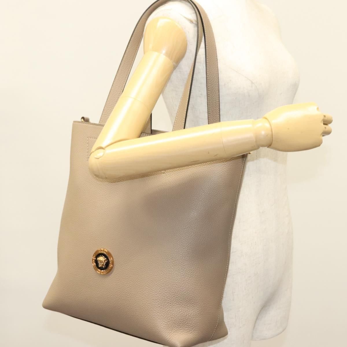 Versace Versace La Medusa Tote Embossed Canvas Size ONE SIZE - 15 Thumbnail