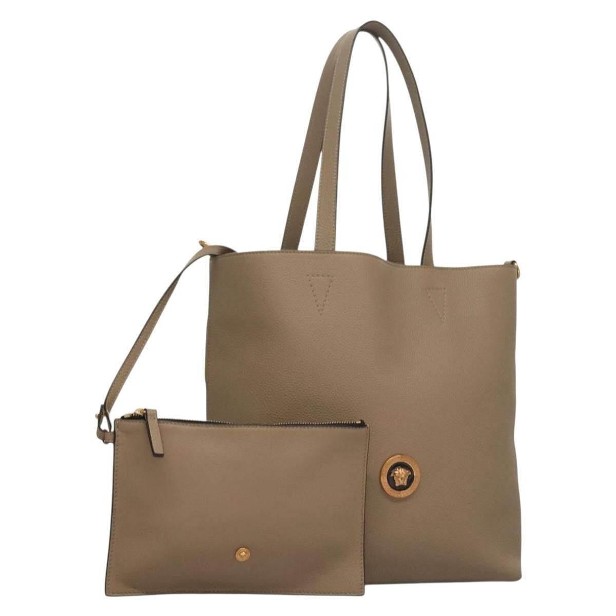 Versace Versace La Medusa Tote Embossed Canvas Size ONE SIZE - 14 Thumbnail