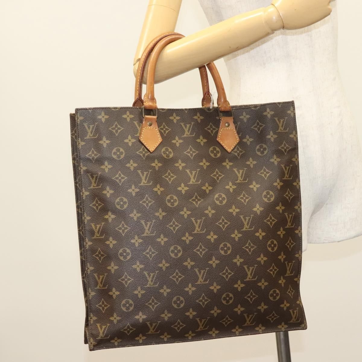 Louis Vuitton Louis Vuitton Sac Plat Bag Monogram Canvas Size ONE SIZE - 12 Thumbnail