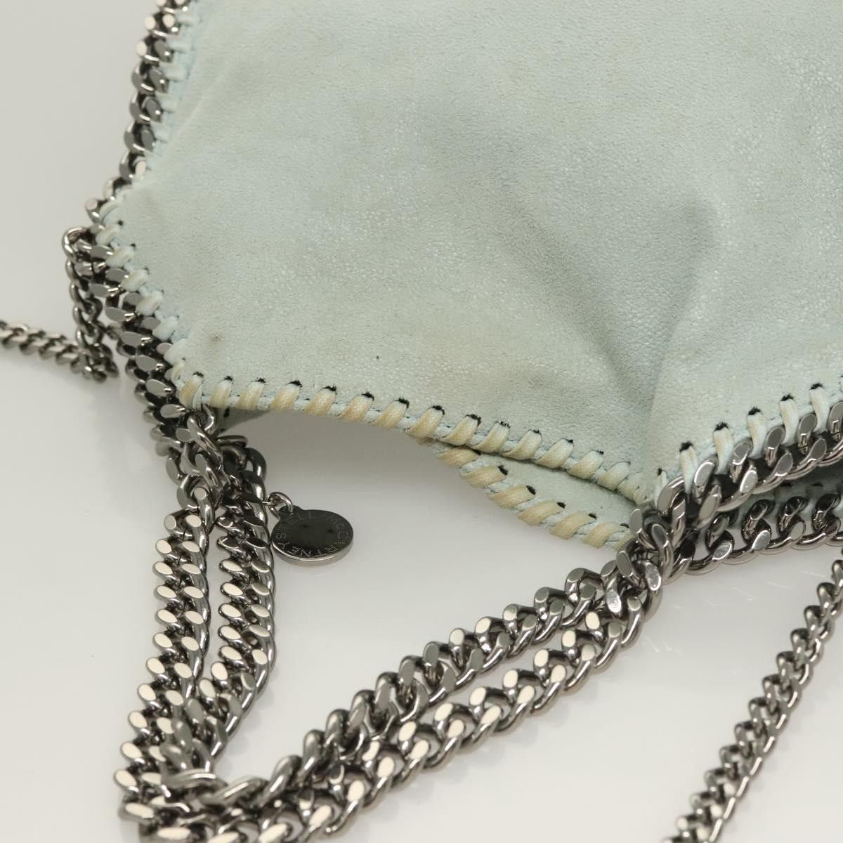 Stella McCartney Stella McCartney Falabella Fold Over Crossbody Bag Suede Size ONE SIZE - 13 Thumbnail