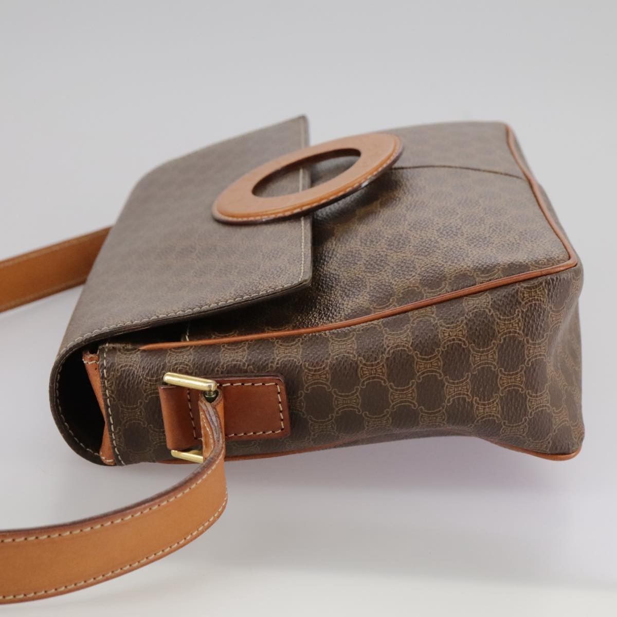 Celine Celine Macadam Shoulder Bag PVC Leather Size ONE SIZE - 3 Thumbnail