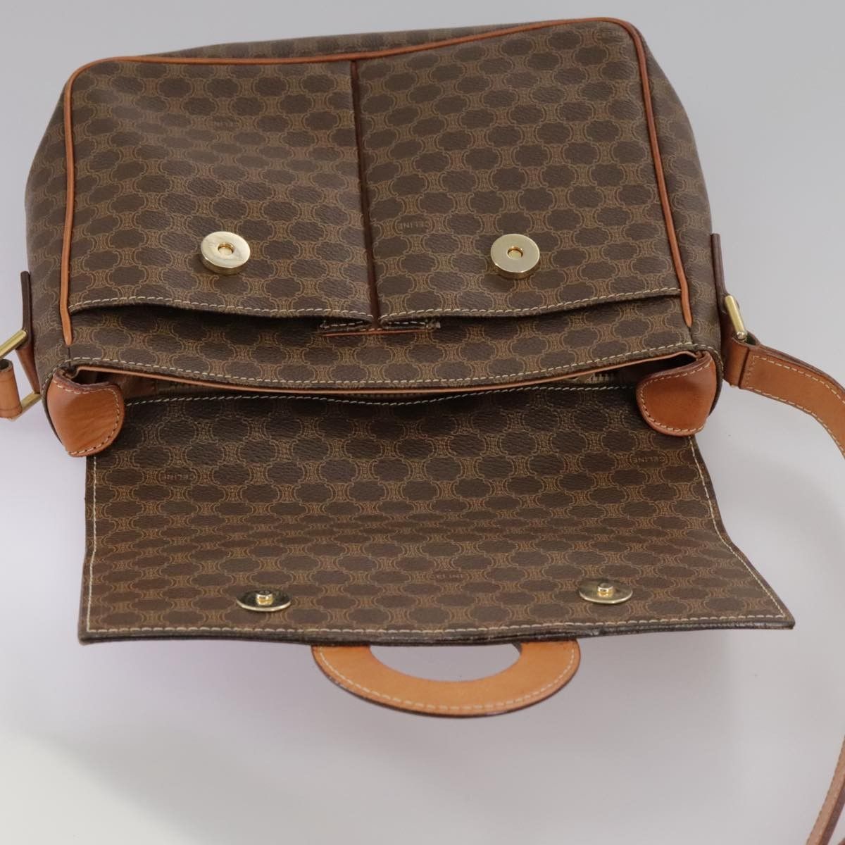 Celine Celine Macadam Shoulder Bag PVC Leather Size ONE SIZE - 12 Thumbnail