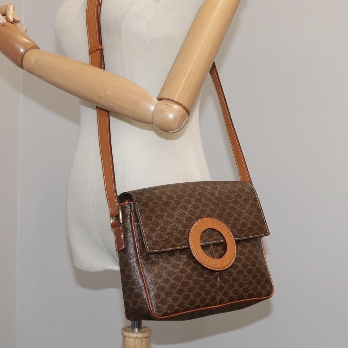 Celine Celine Macadam Shoulder Bag PVC Leather Size ONE SIZE - 13 Thumbnail