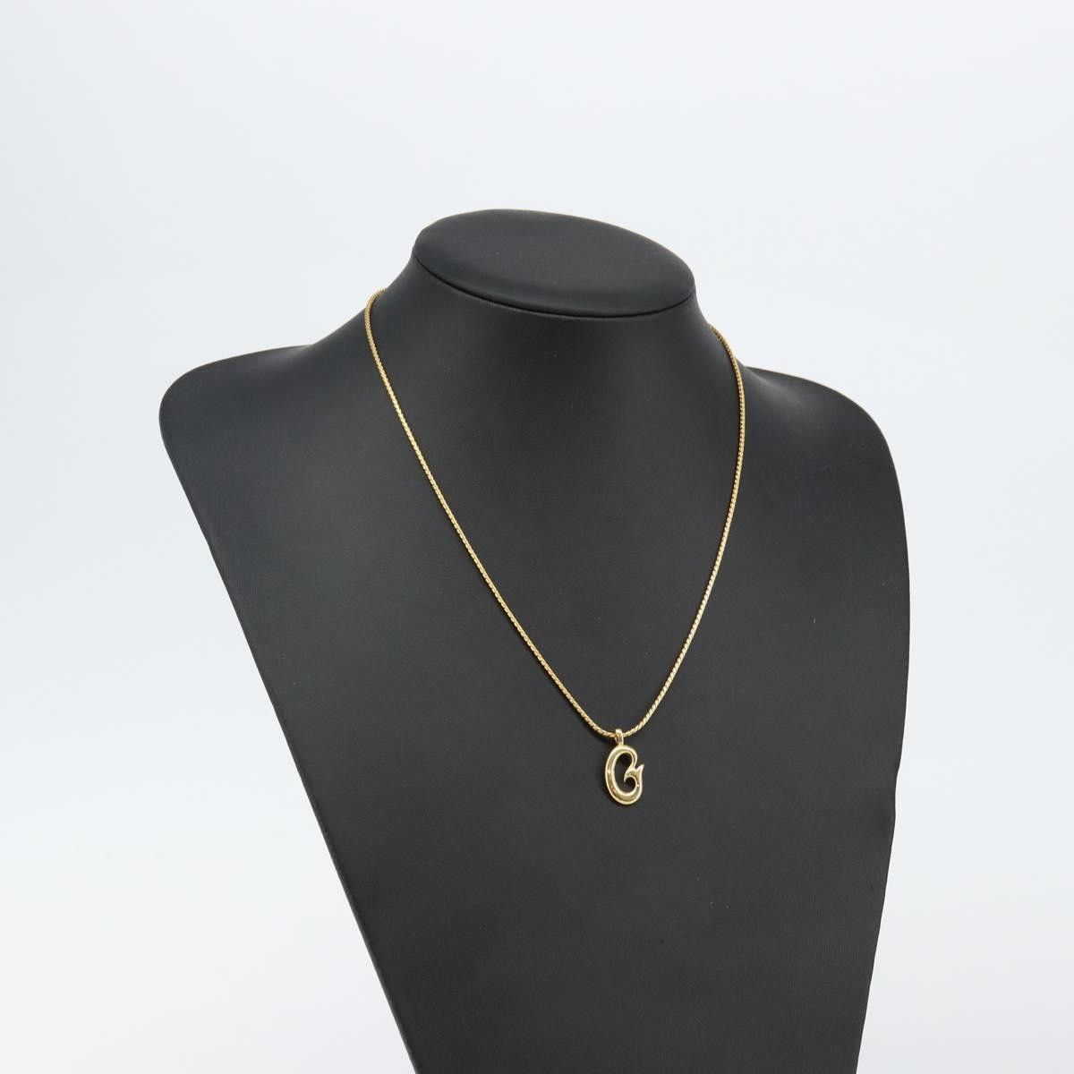 Givenchy Givenchy Logo G Necklace Metal Size ONE SIZE - 9 Thumbnail