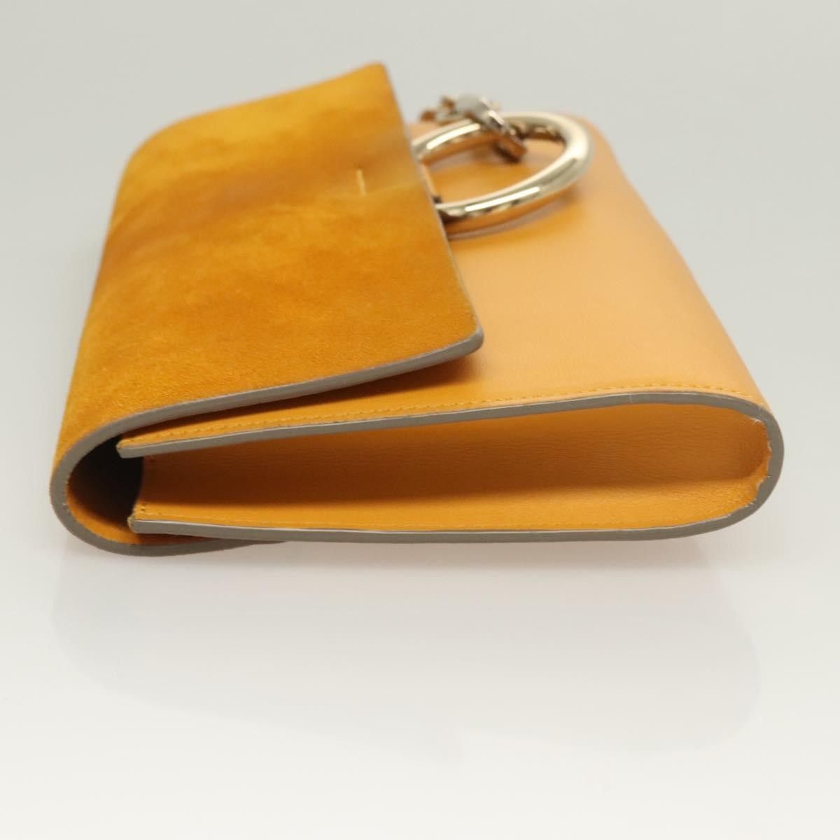 Chloe Chloe Faye Clutch Leather and Suede Size ONE SIZE - 3 Thumbnail