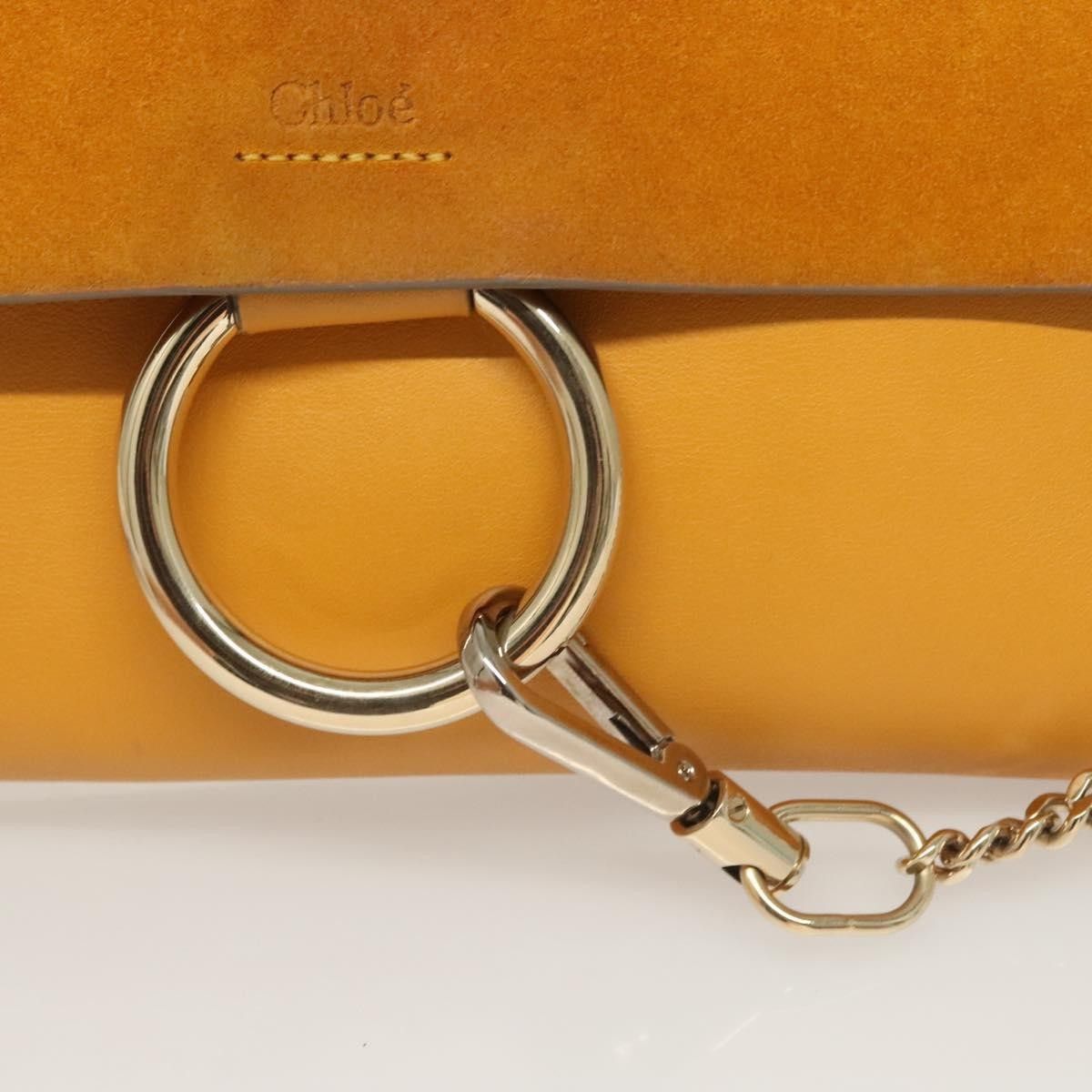 Chloe Chloe Faye Clutch Leather and Suede Size ONE SIZE - 12 Thumbnail