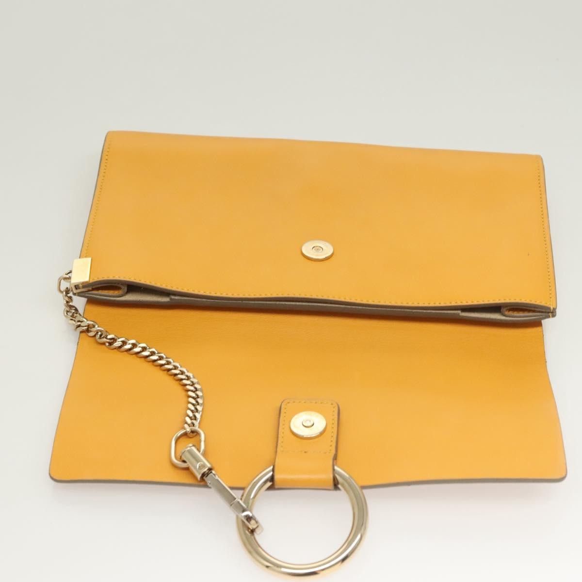 Chloe Chloe Faye Clutch Leather and Suede Size ONE SIZE - 15 Thumbnail