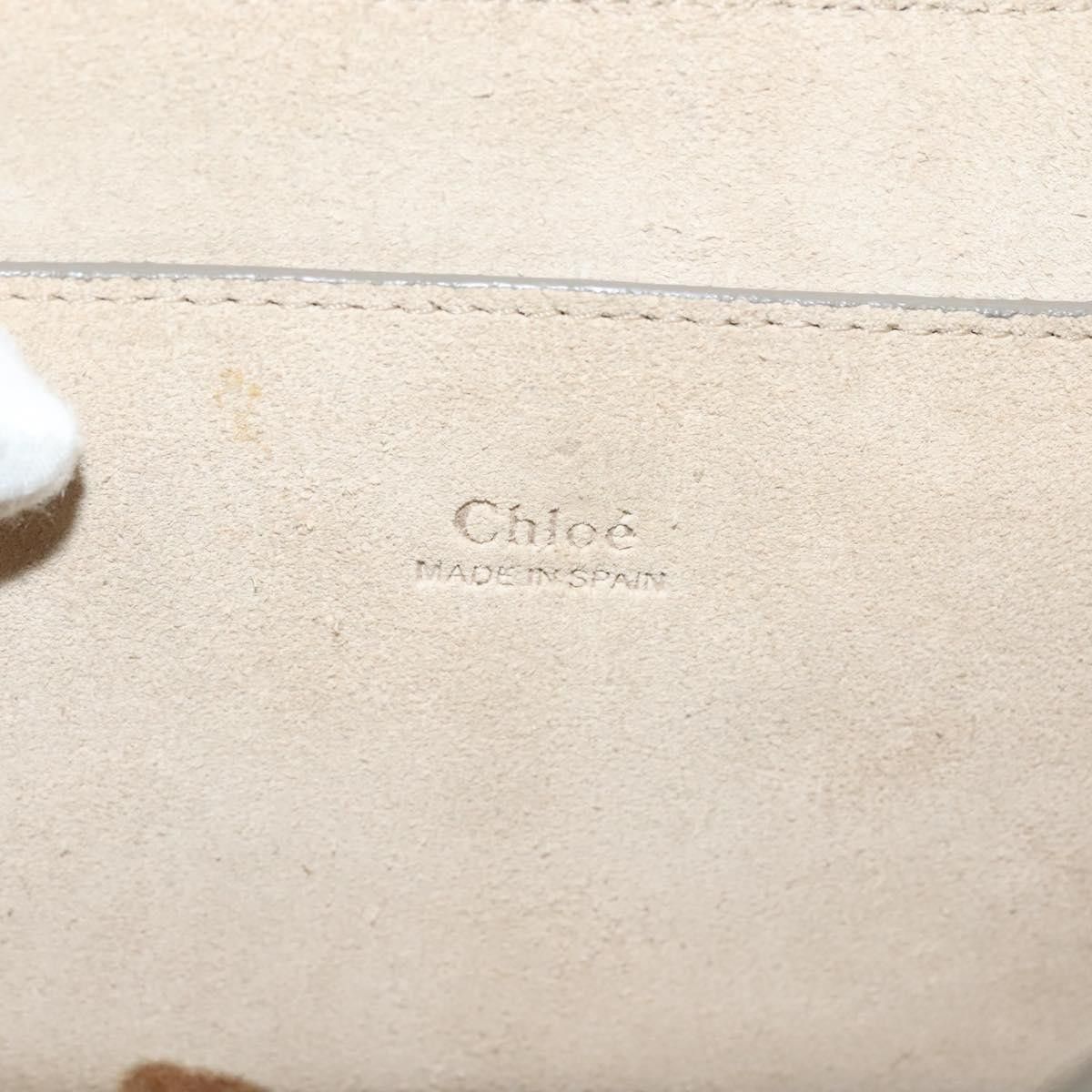 Chloe Chloe Faye Clutch Leather and Suede Size ONE SIZE - 7 Thumbnail