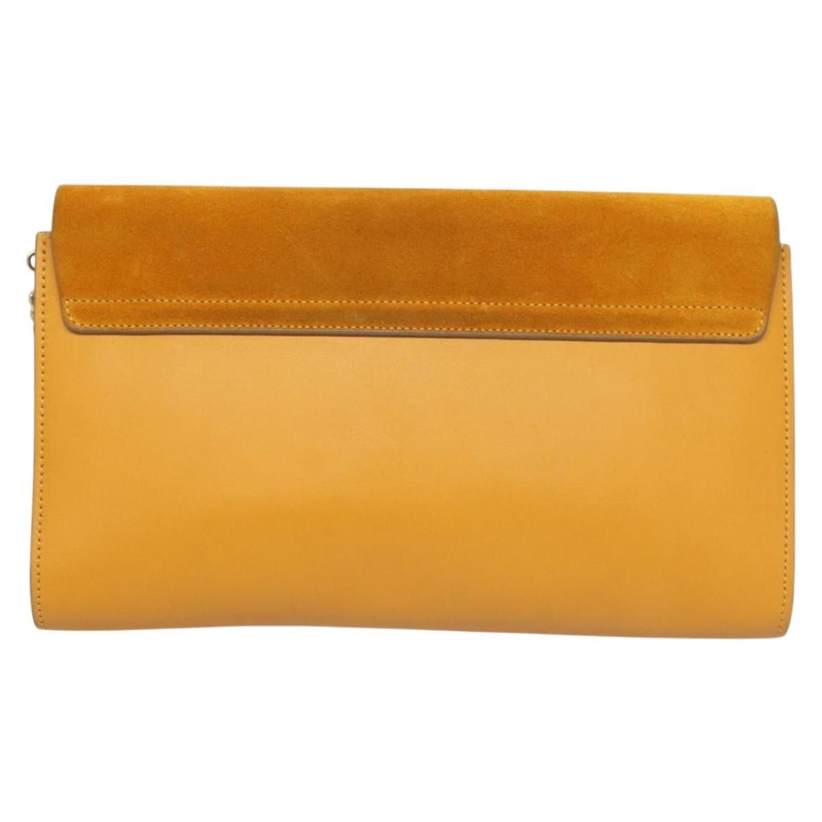 Chloe Chloe Faye Clutch Leather and Suede Size ONE SIZE - 2 Thumbnail