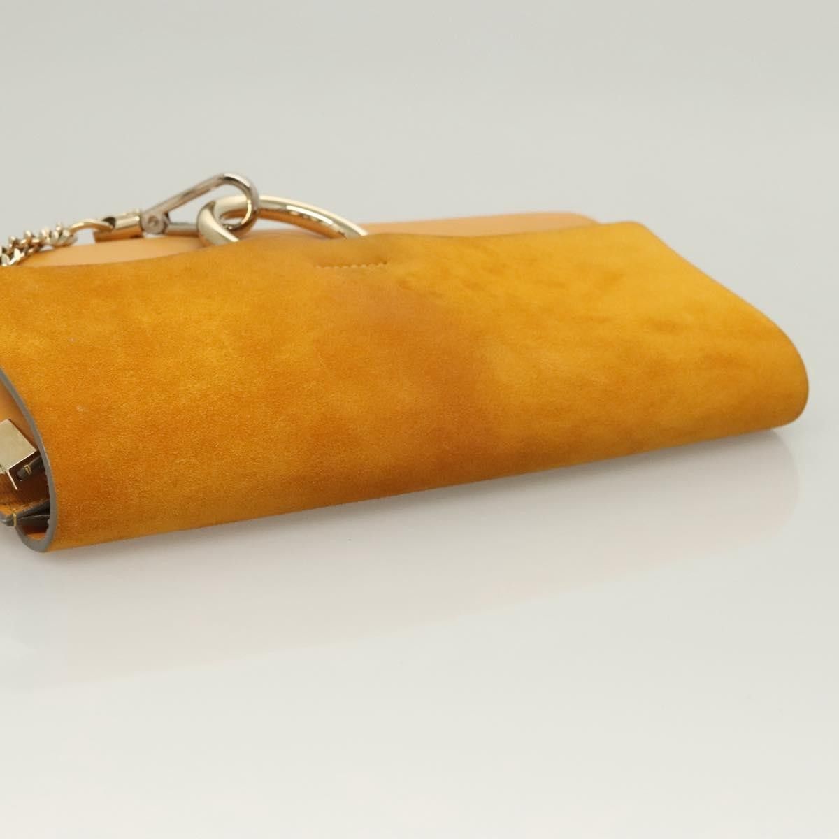 Chloe Chloe Faye Clutch Leather and Suede Size ONE SIZE - 13 Thumbnail