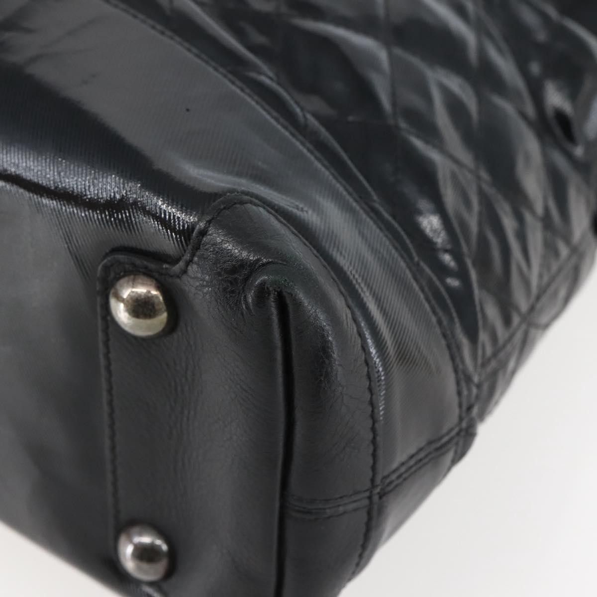 Chanel Chanel CC Charm Zip Tote Quilted Coated Canvas Size ONE SIZE - 9 Thumbnail