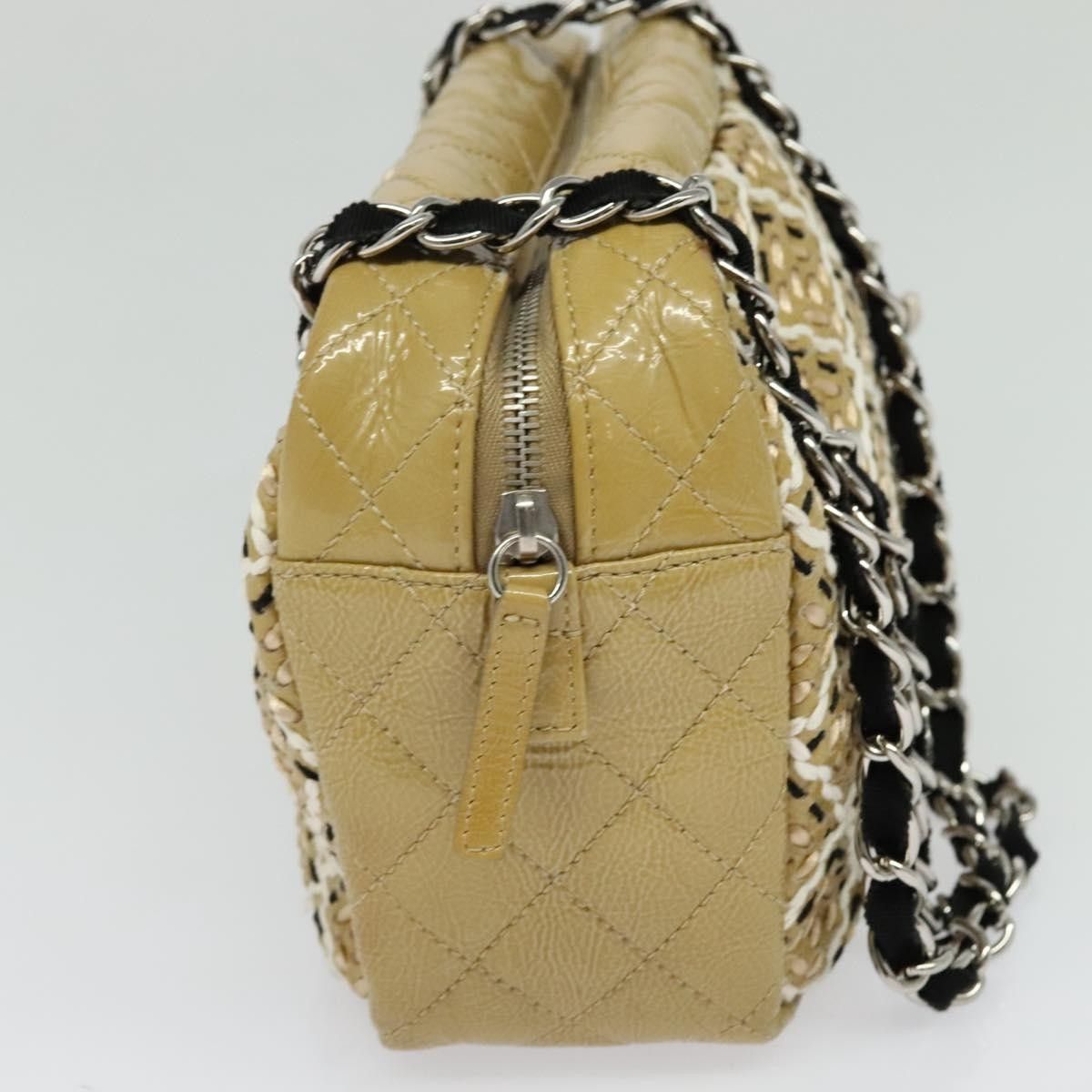 Chanel Chanel Camera Case Bag Woven Stitch Patent Size ONE SIZE - 3 Thumbnail
